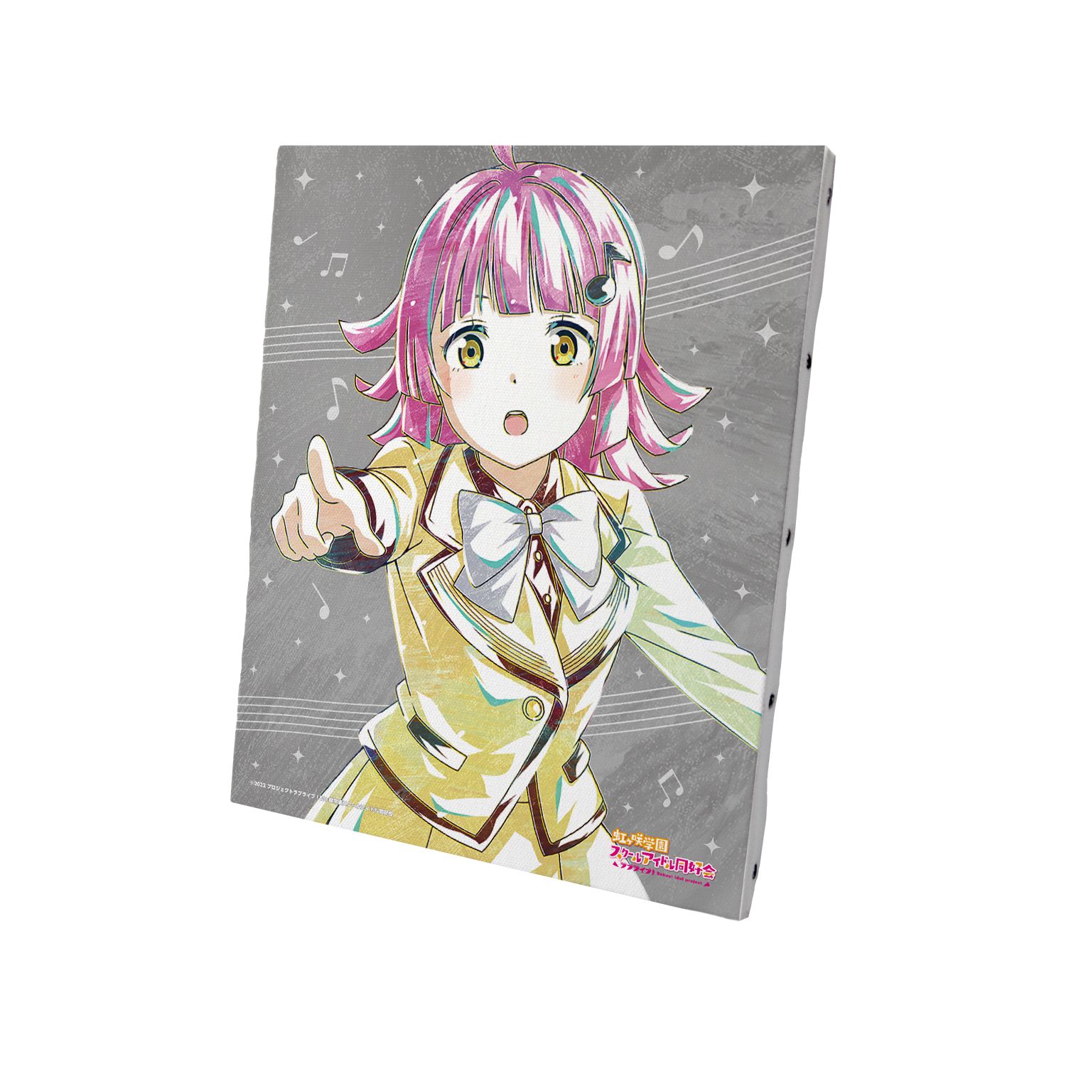 ラブライブ!虹ヶ咲学園スクールアイドル同好会 天王寺 璃奈 Ani-Art キャンバスボード - 公式商品画像 | AniSmile