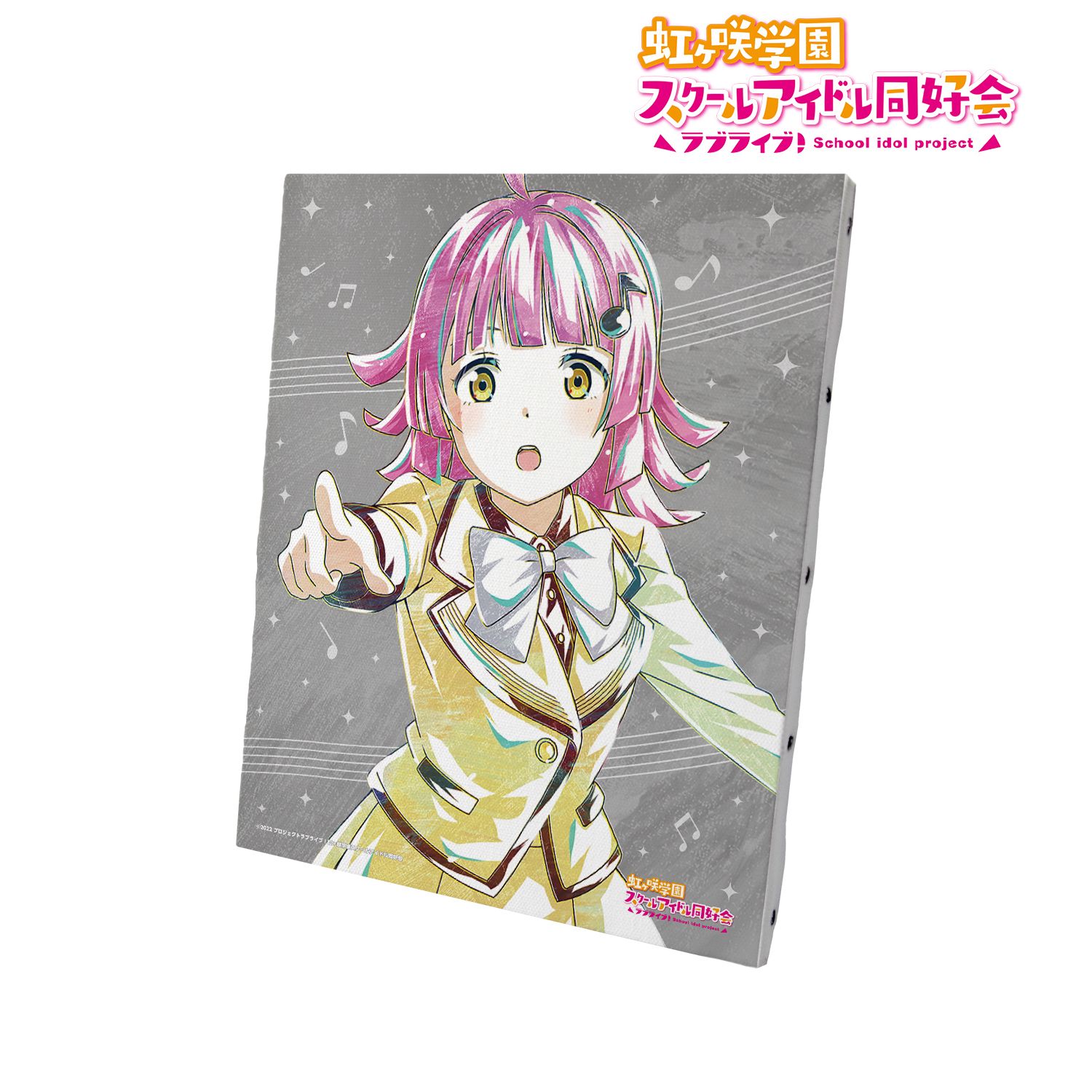 ラブライブ!虹ヶ咲学園スクールアイドル同好会 天王寺 璃奈 Ani-Art キャンバスボード 画像 2 | AniSmile