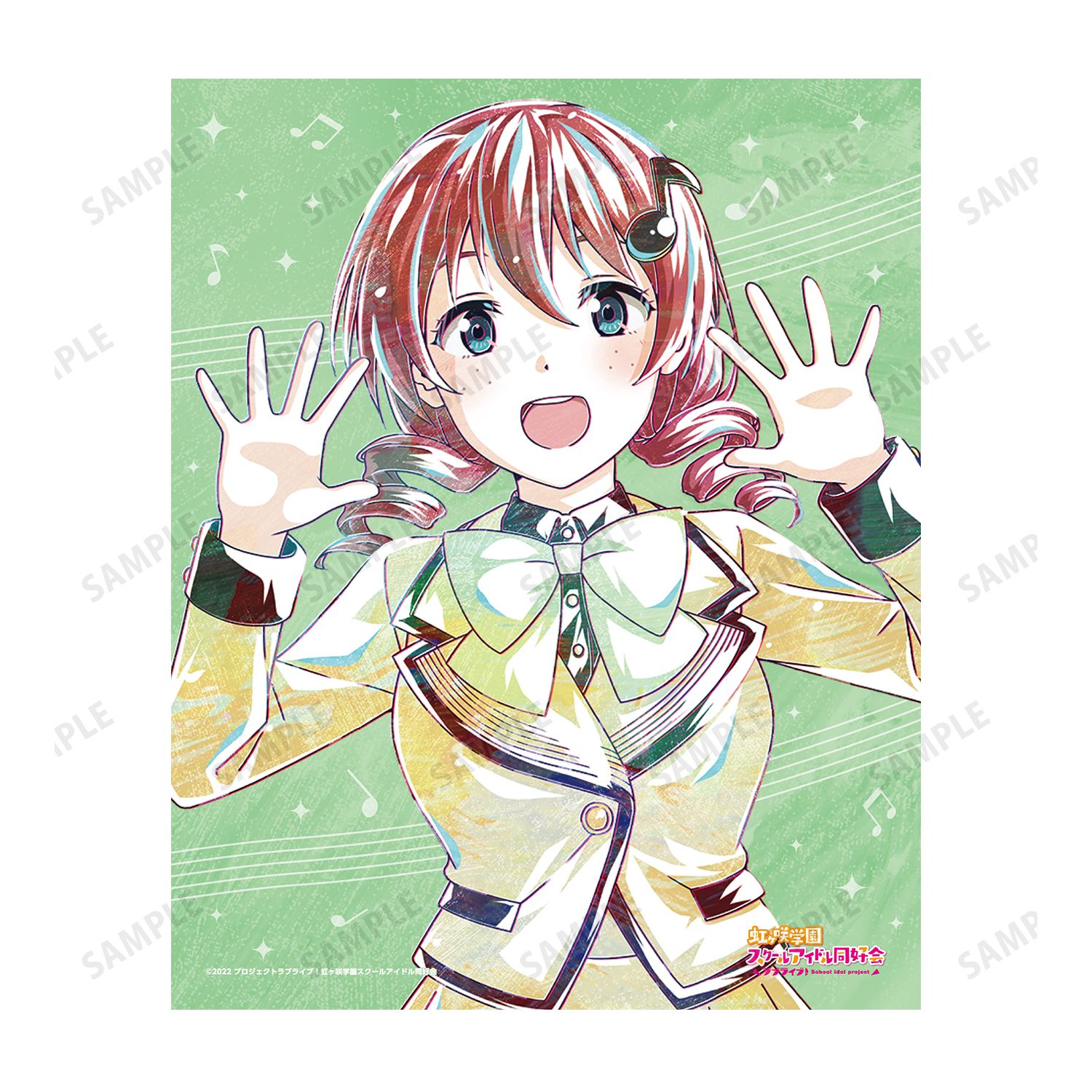 ラブライブ!虹ヶ咲学園スクールアイドル同好会 エマ・ヴェルデ Ani-Art キャンバスボード 画像 3 | AniSmile
