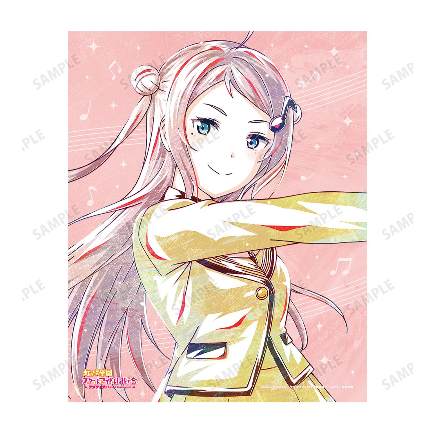 ラブライブ!虹ヶ咲学園スクールアイドル同好会 鐘 嵐珠 Ani-Art キャンバスボード 画像 3 | AniSmile