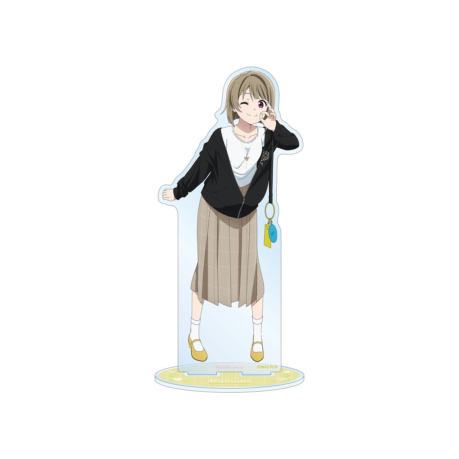 ラブライブ!虹ヶ咲学園スクールアイドル同好会 描き下ろしイラスト 中須かすみ おそろいコーデver. BIGアクリルスタンド - 公式商品画像 | AniSmile