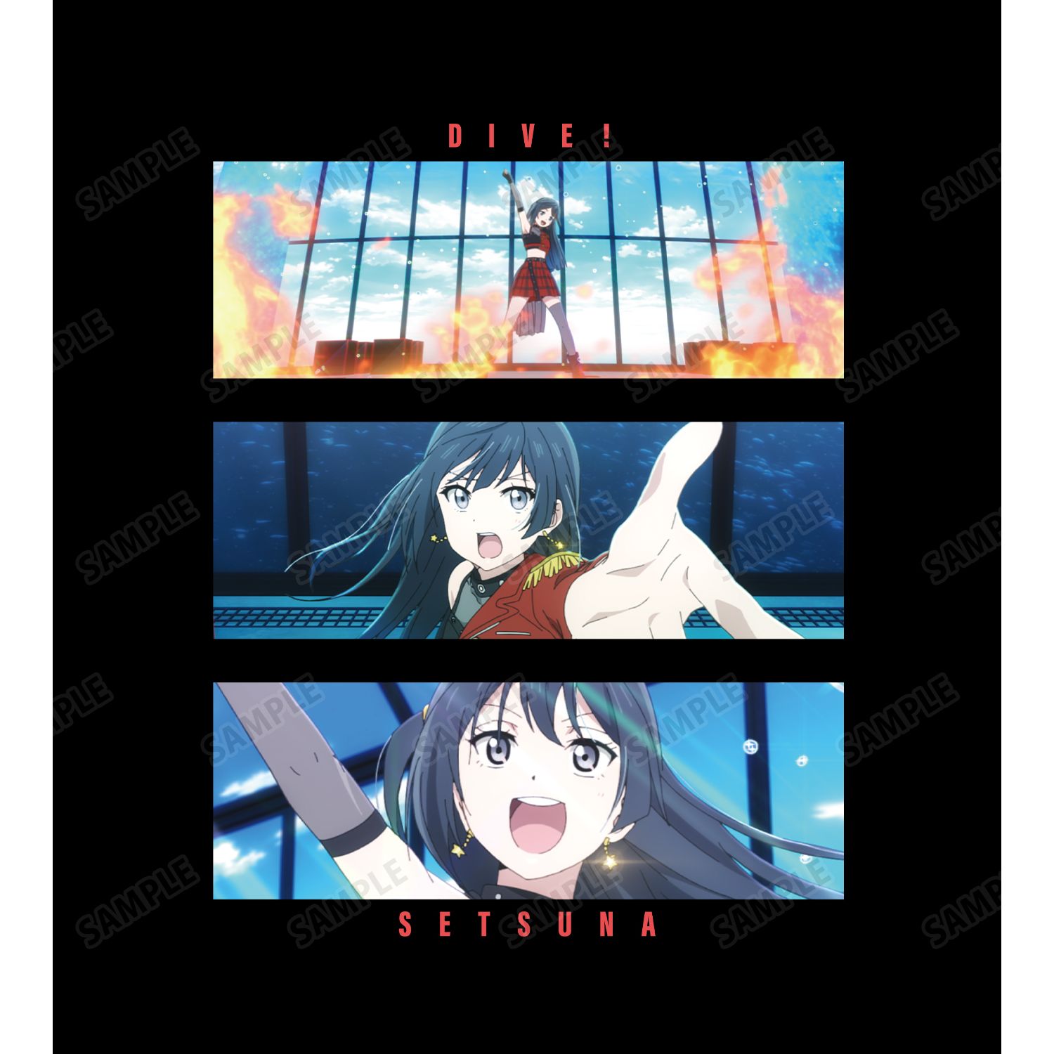 ラブライブ!虹ヶ咲学園スクールアイドル同好会 DIVE! 場面写 Tシャツメンズ(サイズ/S) 画像 3 | AniSmile