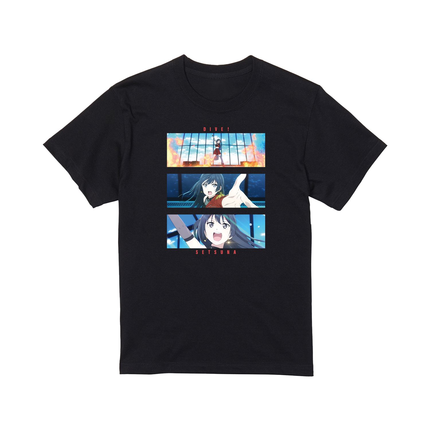 ラブライブ!虹ヶ咲学園スクールアイドル同好会 DIVE! 場面写 Tシャツレディース(サイズ/XXXL) - 公式商品画像 | AniSmile