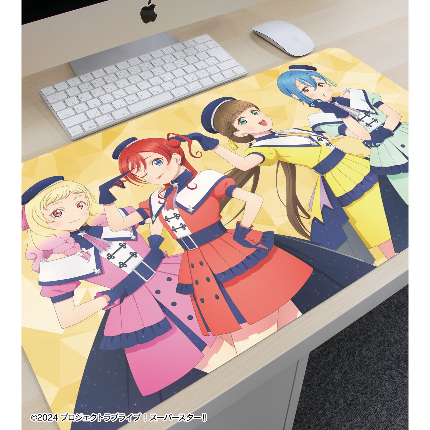 ラブライブ！ 描き下ろし 2期生 スーパースター!!ver. マルチデスクマット 画像 3 | AniSmile