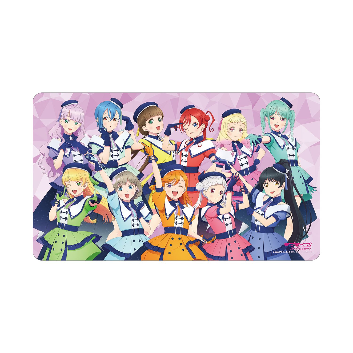 ラブライブ! 描き下ろし 集合 スーパースター!!ver. マルチデスクマット 画像 2 | AniSmile
