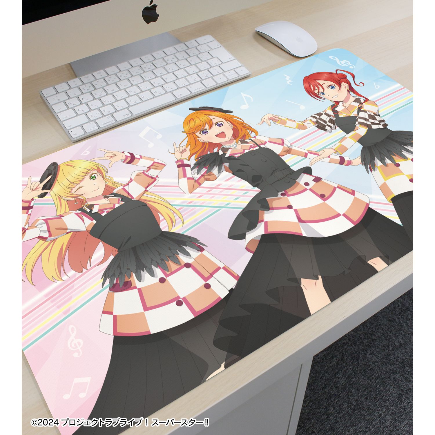 ラブライブ!スーパースター!! CatChu! Let's be ONEver. マルチデスクマット 画像 3 | AniSmile