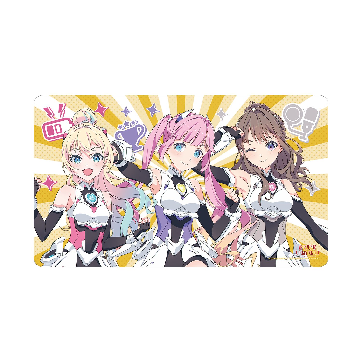 ラブライブ!蓮ノ空女学院スクールアイドルクラブ 描き下ろし みらくらぱーく! ファンファーレ!!! マルチデスクマット - 公式商品画像 | AniSmile