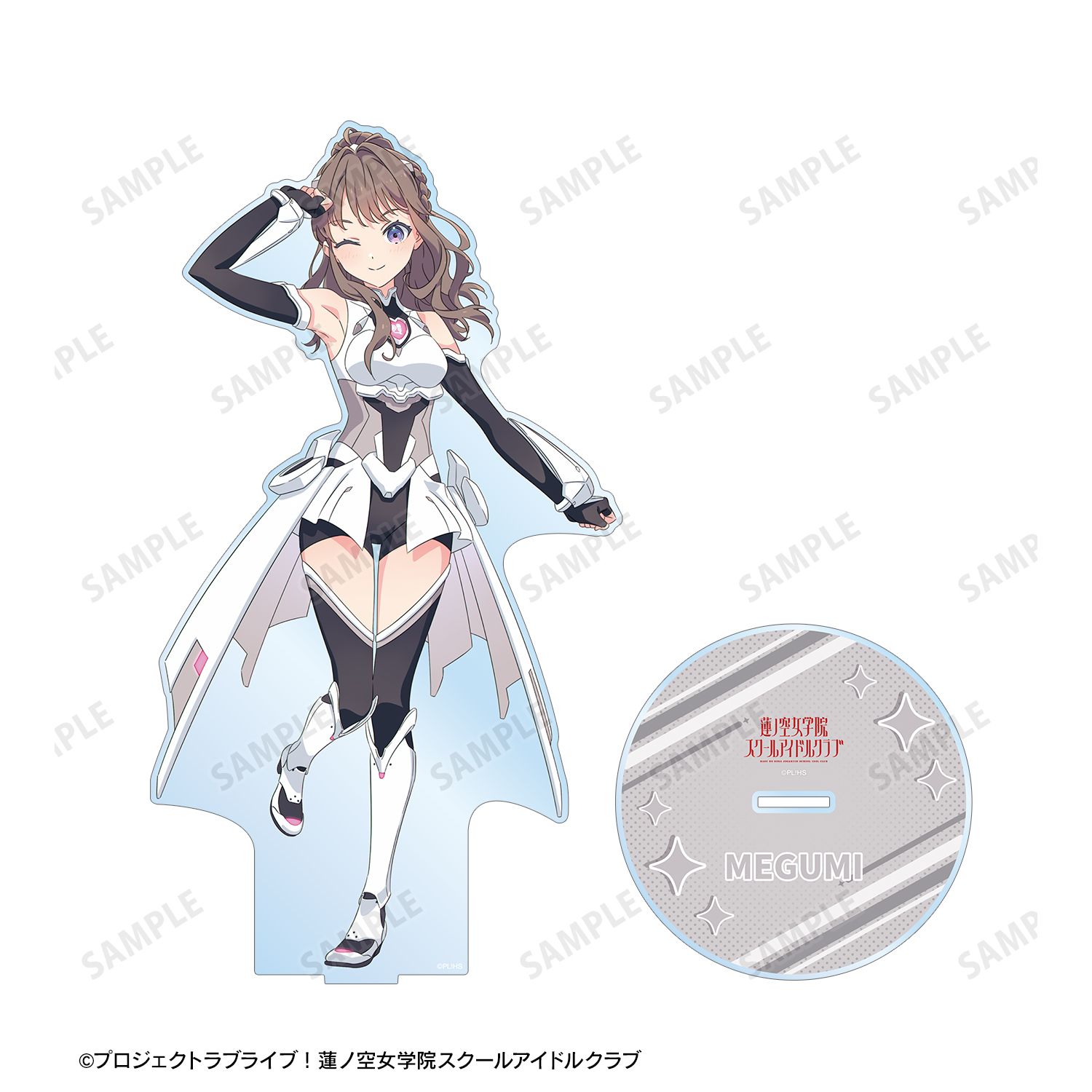 ラブライブ!蓮ノ空女学院スクールアイドルクラブ 描き下ろし 藤島 慈 ファンファーレ!!! 特大アクリルスタンド 画像 3 | AniSmile