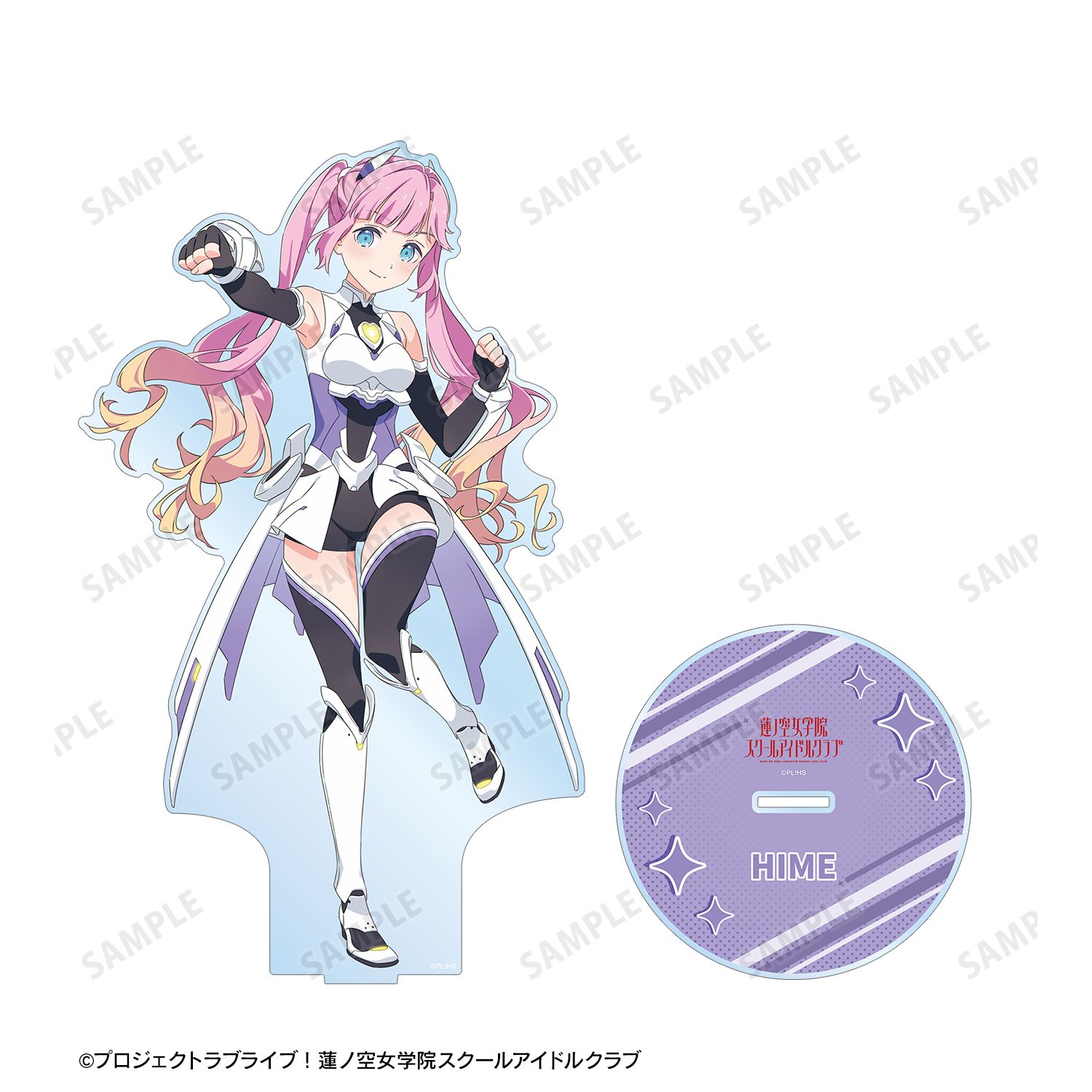ラブライブ!蓮ノ空女学院スクールアイドルクラブ 描き下ろし 安養寺 姫芽 ファンファーレ!!! 特大アクリルスタンド 画像 4 | AniSmile