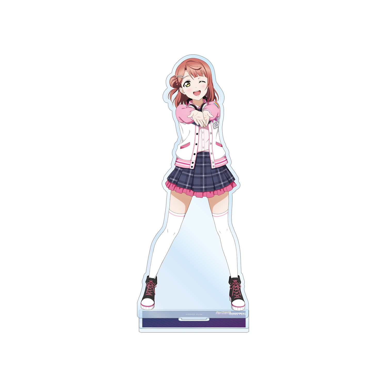 ラブライブ!虹ヶ咲学園スクールアイドル同好会 描き下ろし 上原歩夢 ミラクル STAY TUNE! BIGアクリルスタンド - 公式商品画像 | AniSmile