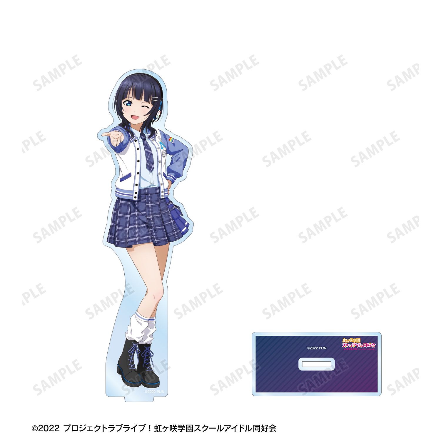 ラブライブ!虹ヶ咲学園スクールアイドル同好会 描き下ろし 朝香果林 ミラクル STAY TUNE! BIGアクリルスタンド 画像 4 | AniSmile