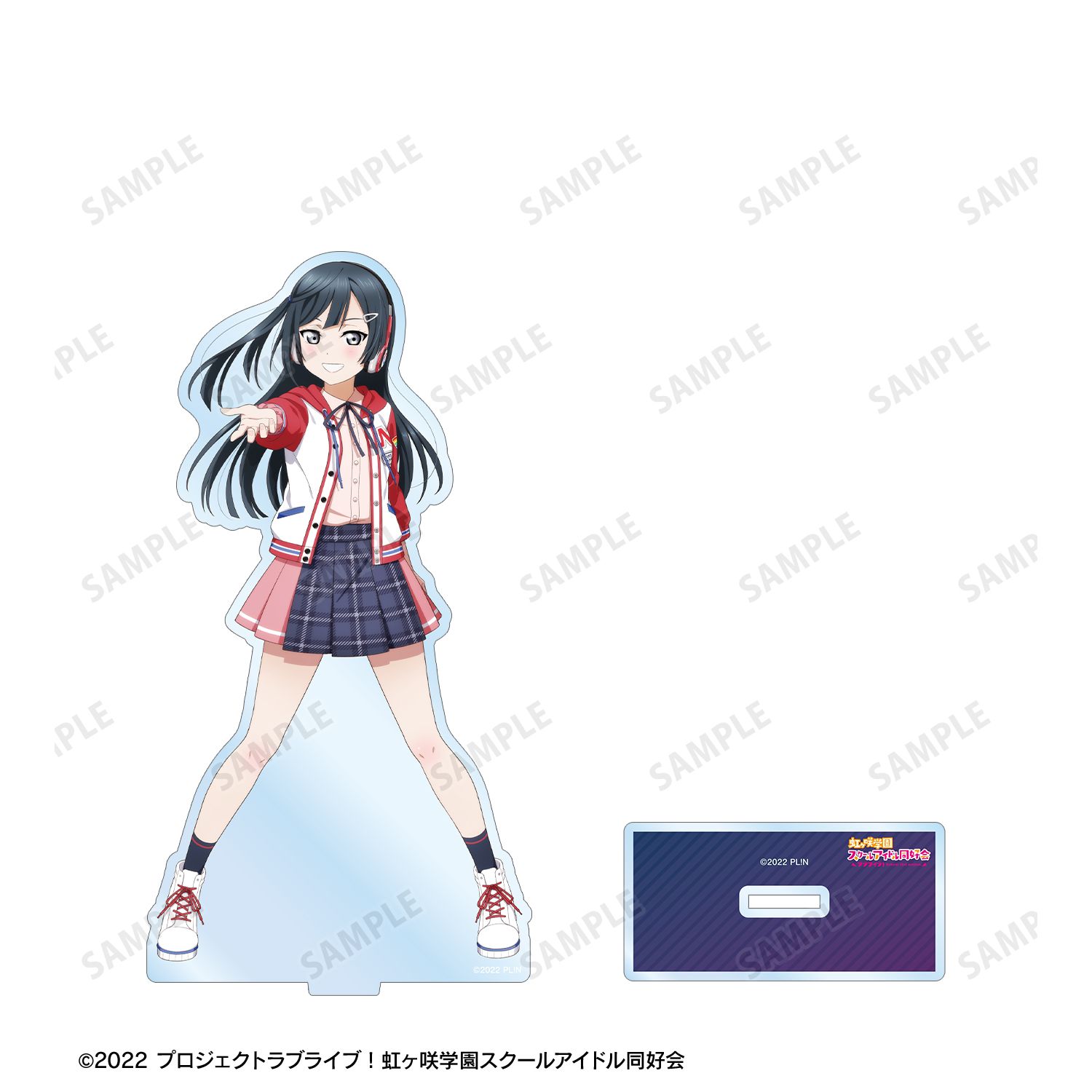 ラブライブ!虹ヶ咲学園スクールアイドル同好会 描き下ろし 優木せつ菜 ミラクル STAY TUNE! BIGアクリルスタンド 画像 3 | AniSmile