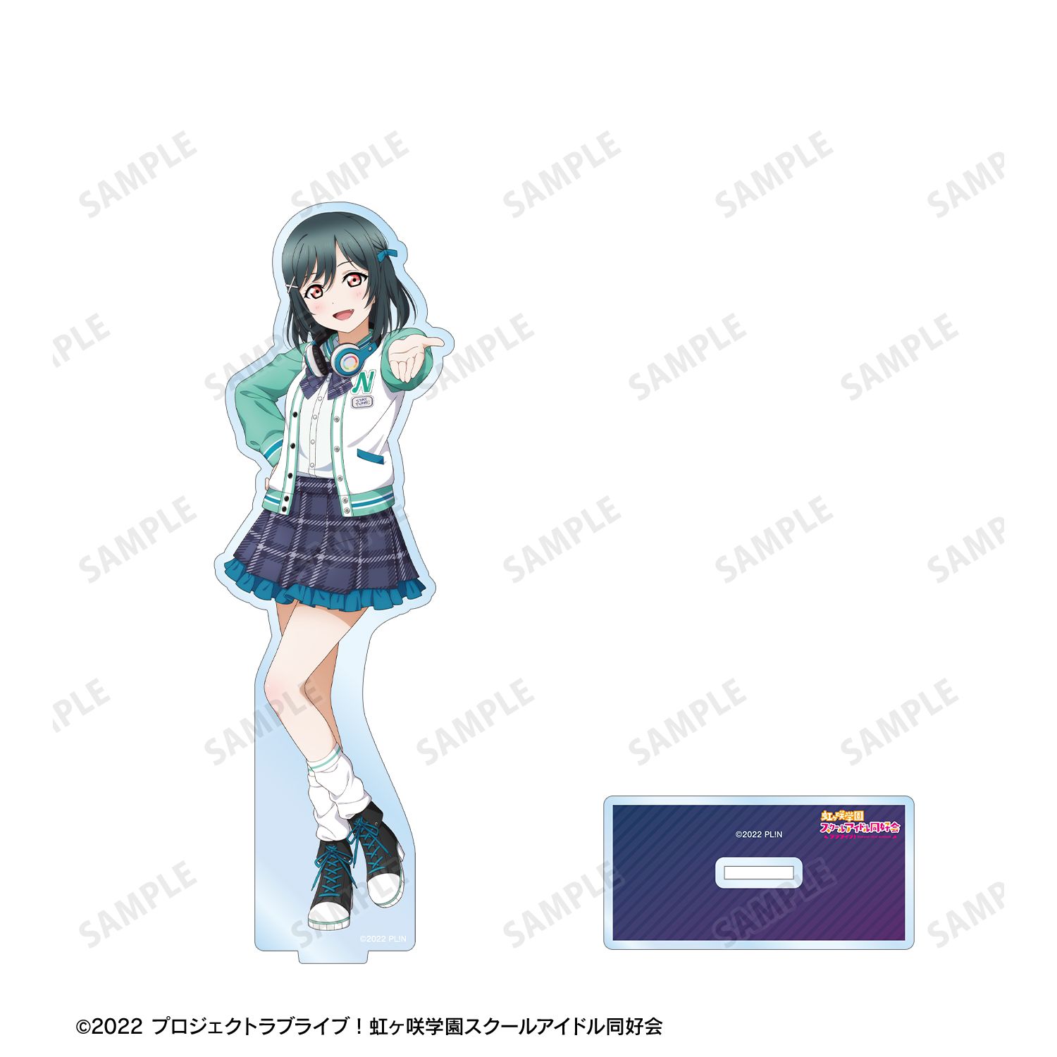 ラブライブ!虹ヶ咲学園スクールアイドル同好会 描き下ろし 三船栞子 ミラクル STAY TUNE! BIGアクリルスタンド 画像 3 | AniSmile