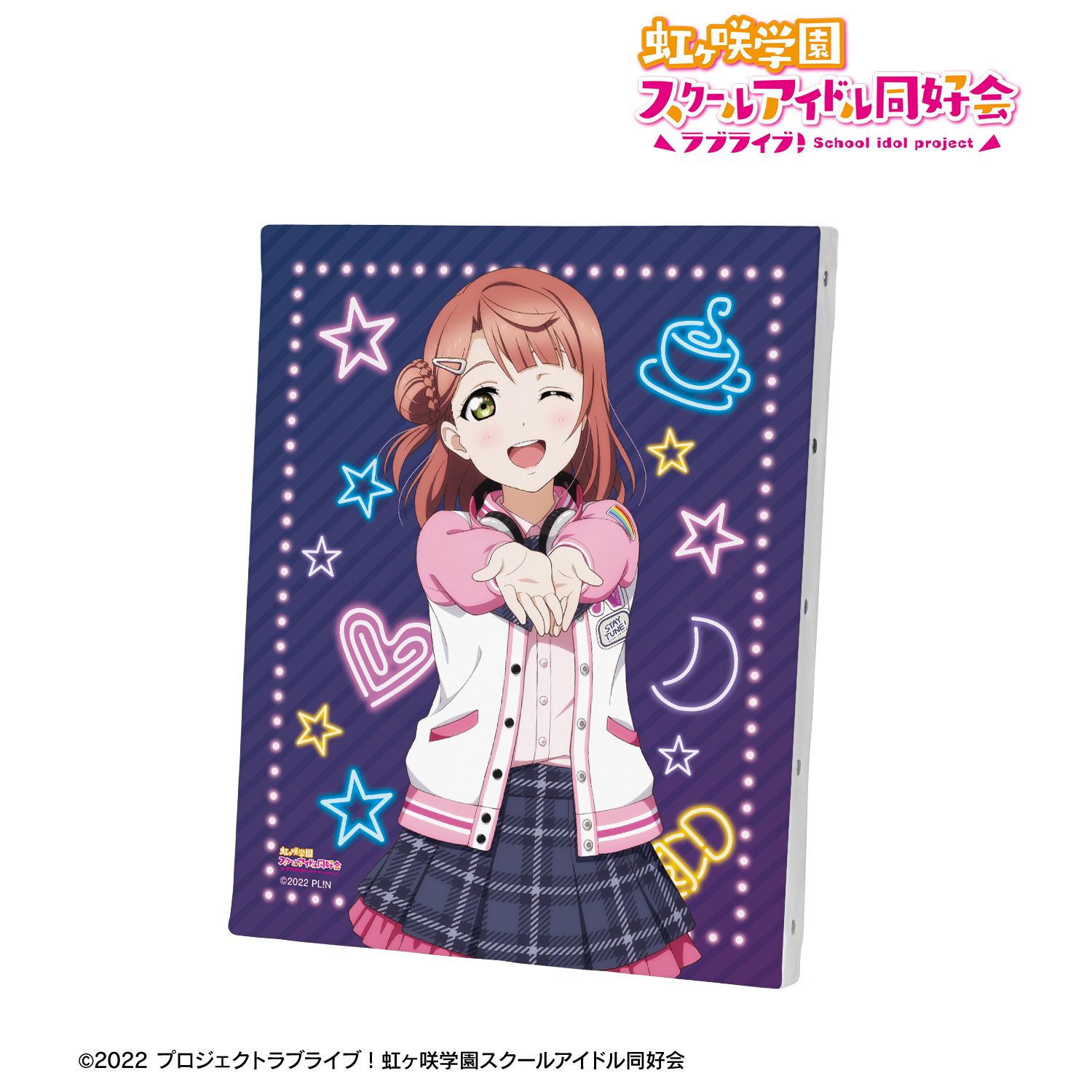 ラブライブ!虹ヶ咲学園スクールアイドル同好会 描き下ろし 上原歩夢 ミラクル STAY TUNE! キャンバスボード 画像 2 | AniSmile
