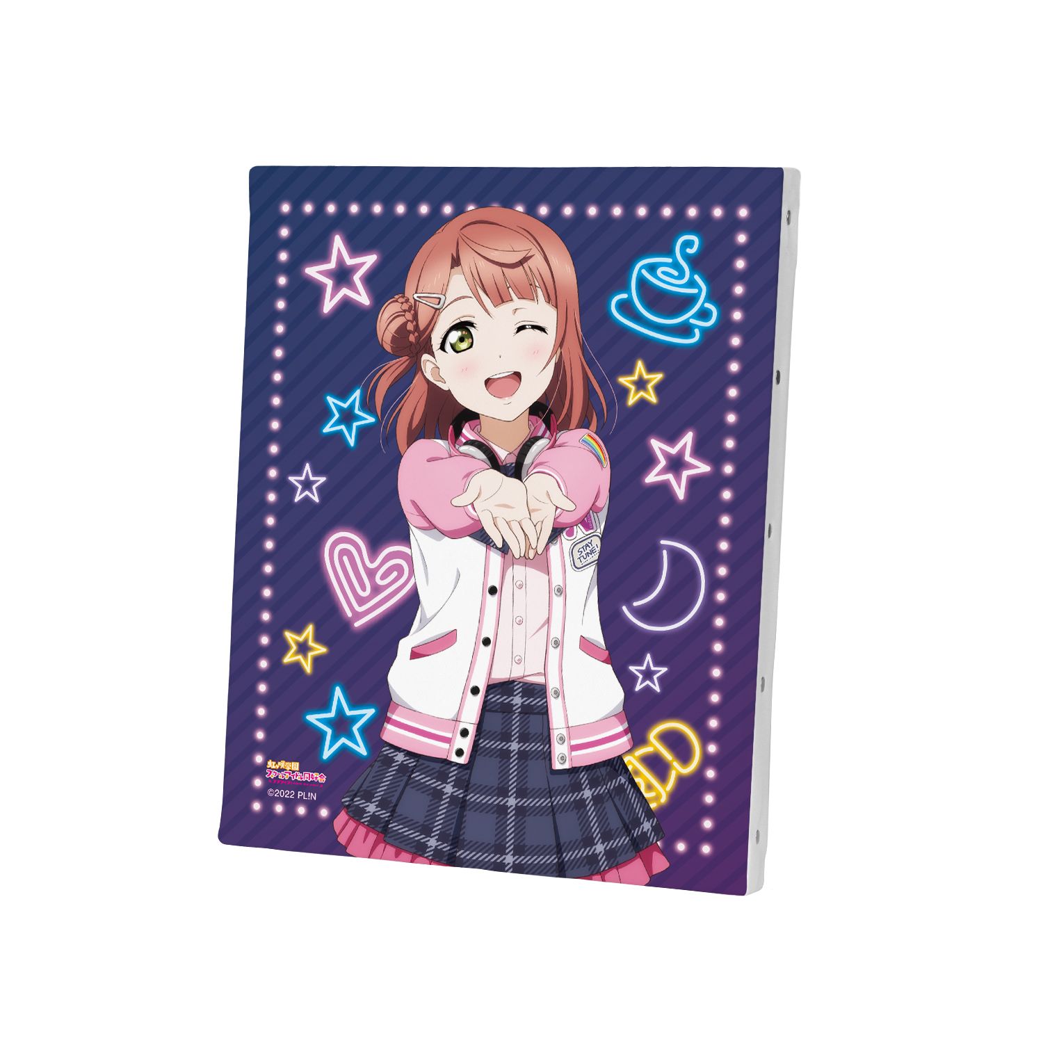 ラブライブ!虹ヶ咲学園スクールアイドル同好会 描き下ろし 上原歩夢 ミラクル STAY TUNE! キャンバスボード - 公式商品画像 | AniSmile