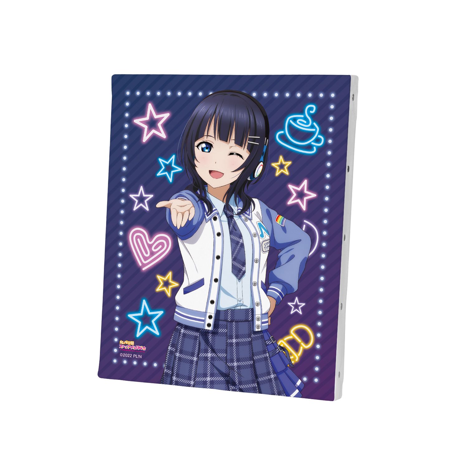 ラブライブ!虹ヶ咲学園スクールアイドル同好会 描き下ろし 朝香果林 ミラクル STAY TUNE! キャンバスボード - 公式商品画像 | AniSmile