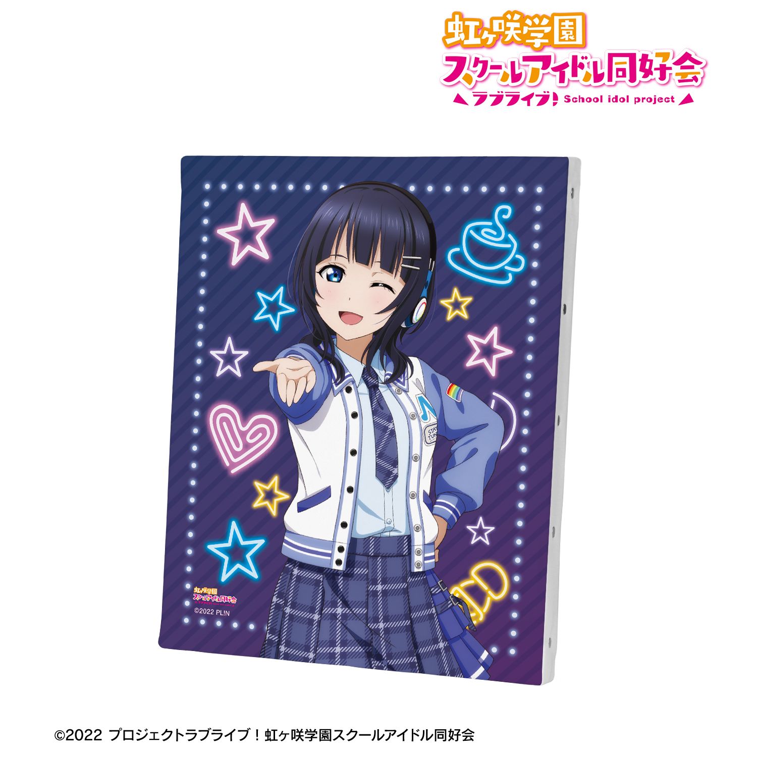 ラブライブ!虹ヶ咲学園スクールアイドル同好会 描き下ろし 朝香果林 ミラクル STAY TUNE! キャンバスボード 画像 2 | AniSmile
