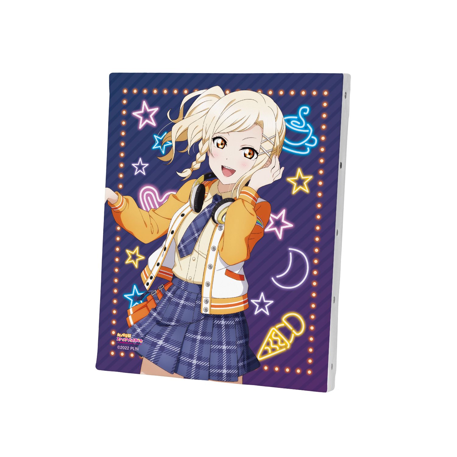 ラブライブ!虹ヶ咲学園スクールアイドル同好会 描き下ろし 宮下 愛 ミラクル STAY TUNE! キャンバスボード - 公式商品画像 | AniSmile
