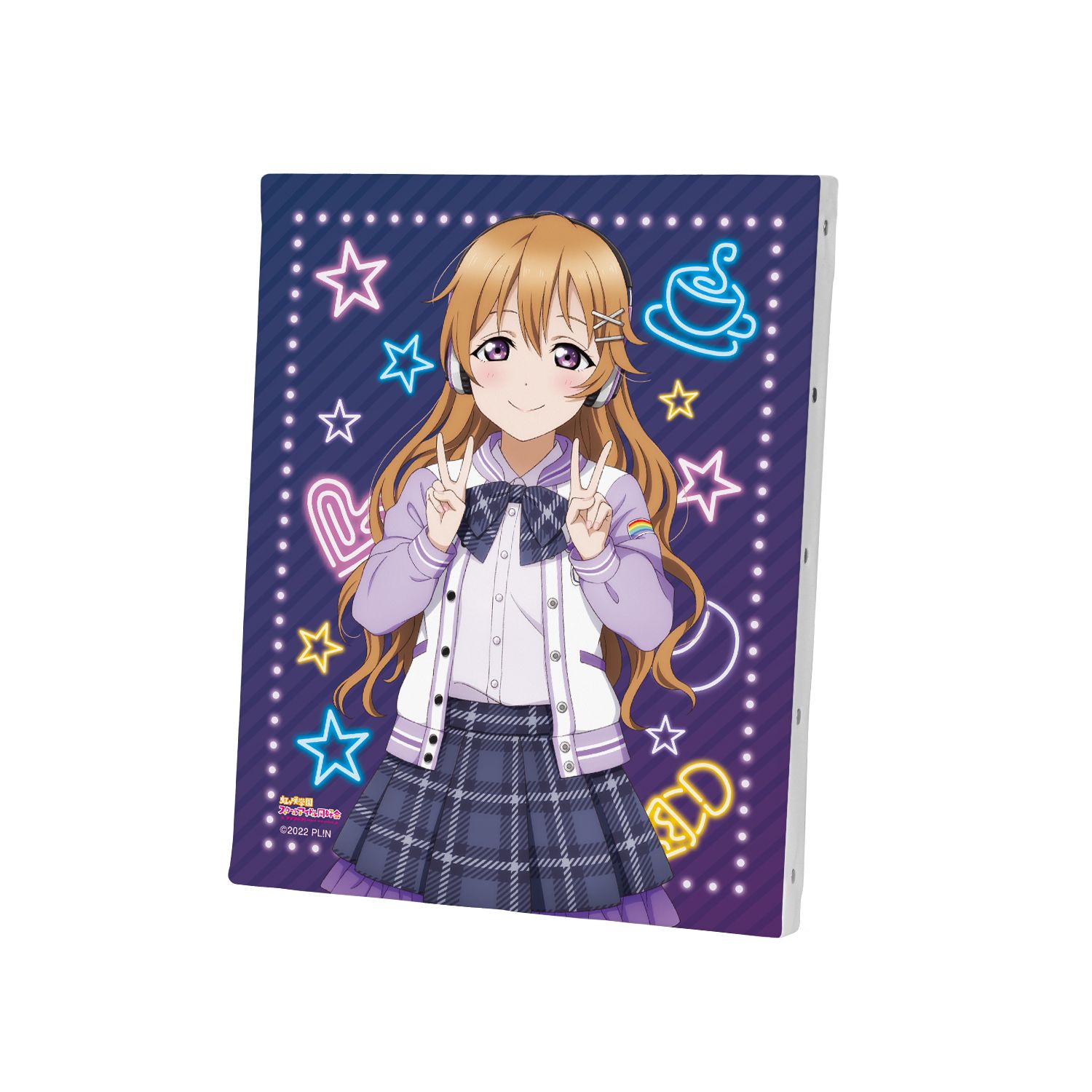 ラブライブ!虹ヶ咲学園スクールアイドル同好会 描き下ろし 近江彼方 ミラクル STAY TUNE! キャンバスボード - 公式商品画像 | AniSmile