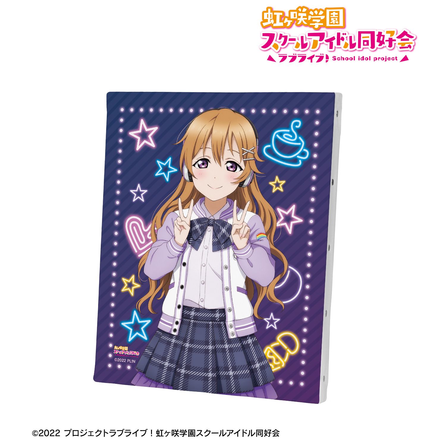 ラブライブ!虹ヶ咲学園スクールアイドル同好会 描き下ろし 近江彼方 ミラクル STAY TUNE! キャンバスボード 画像 2 | AniSmile