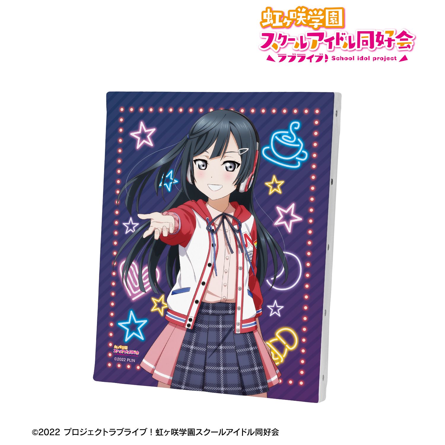 ラブライブ!虹ヶ咲学園スクールアイドル同好会 描き下ろし 優木せつ菜 ミラクル STAY TUNE! キャンバスボード 画像 2 | AniSmile