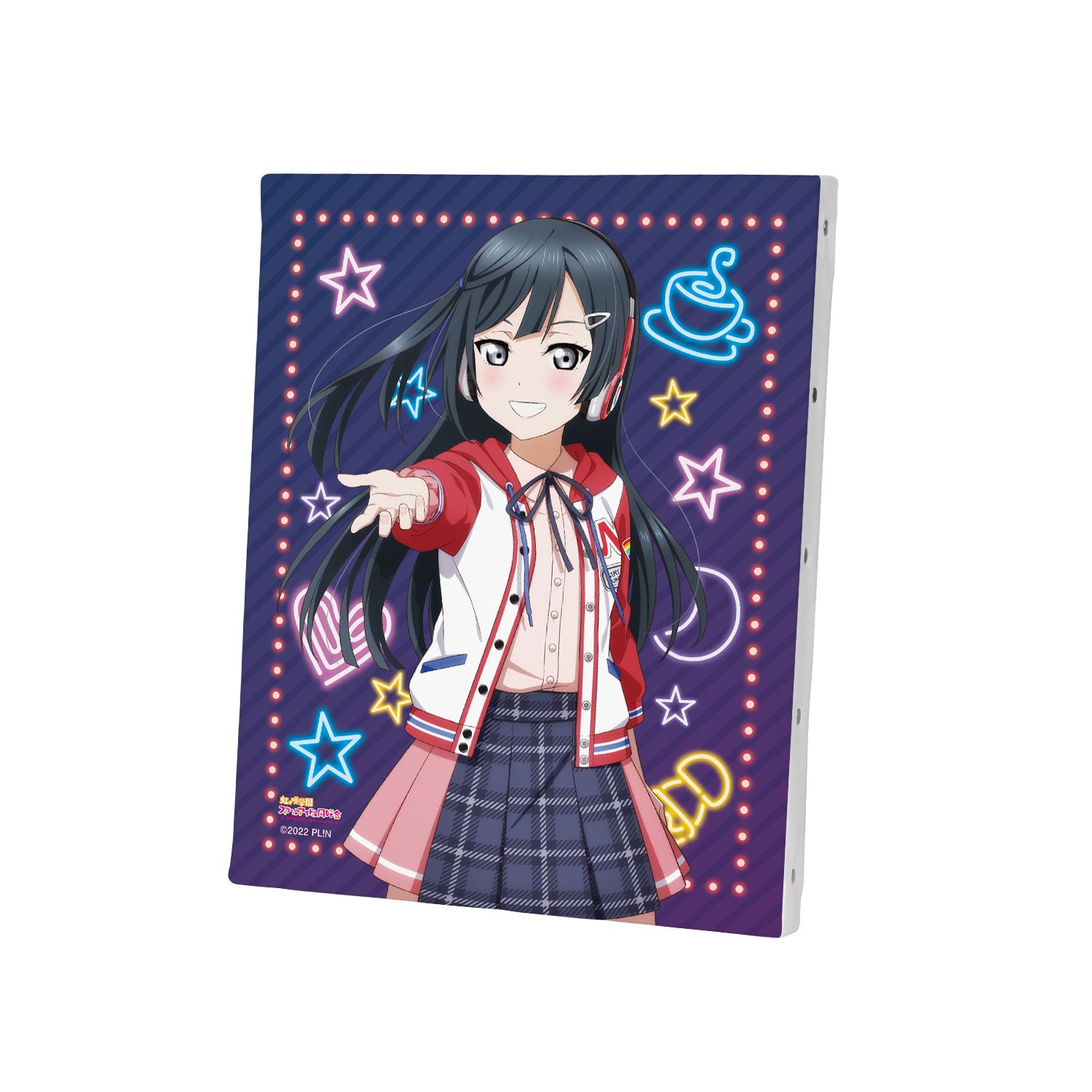 ラブライブ!虹ヶ咲学園スクールアイドル同好会 描き下ろし 優木せつ菜 ミラクル STAY TUNE! キャンバスボード - 公式商品画像 | AniSmile