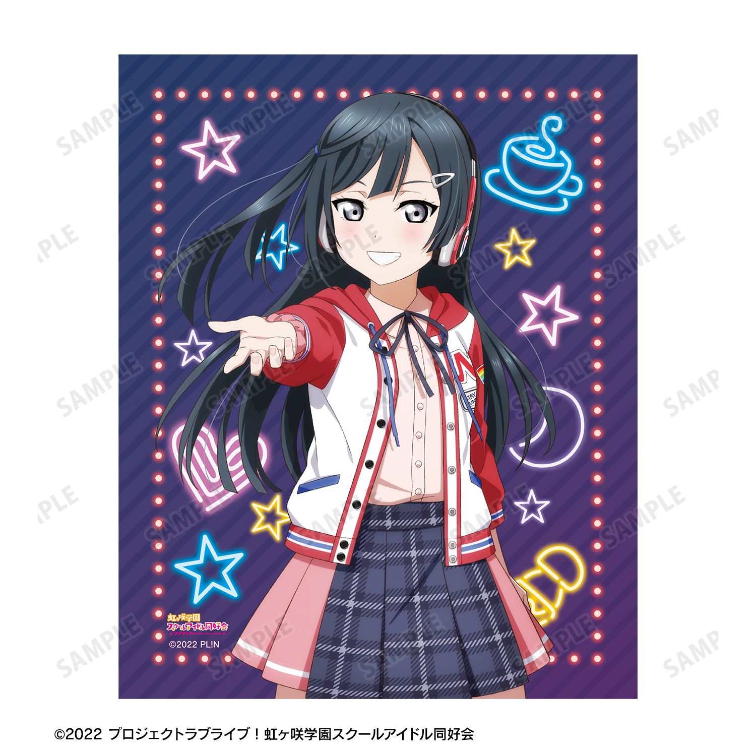 ラブライブ!虹ヶ咲学園スクールアイドル同好会 描き下ろし 優木せつ菜 ミラクル STAY TUNE! キャンバスボード 画像 3 | AniSmile