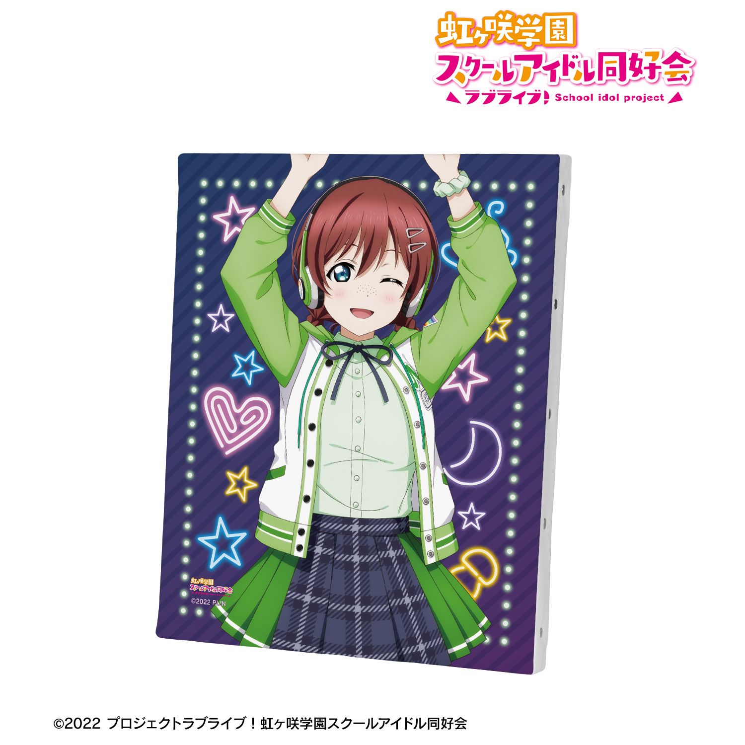ラブライブ!虹ヶ咲学園スクールアイドル同好会 描き下ろし エマ・ヴェルデ ミラクル STAY TUNE! キャンバスボード 画像 2 | AniSmile