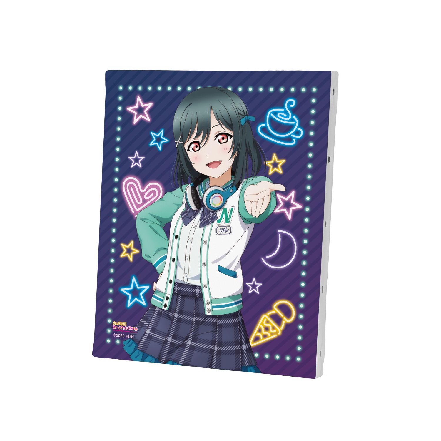 ラブライブ!虹ヶ咲学園スクールアイドル同好会 描き下ろし 三船栞子 ミラクル STAY TUNE! キャンバスボード - 公式商品画像 | AniSmile