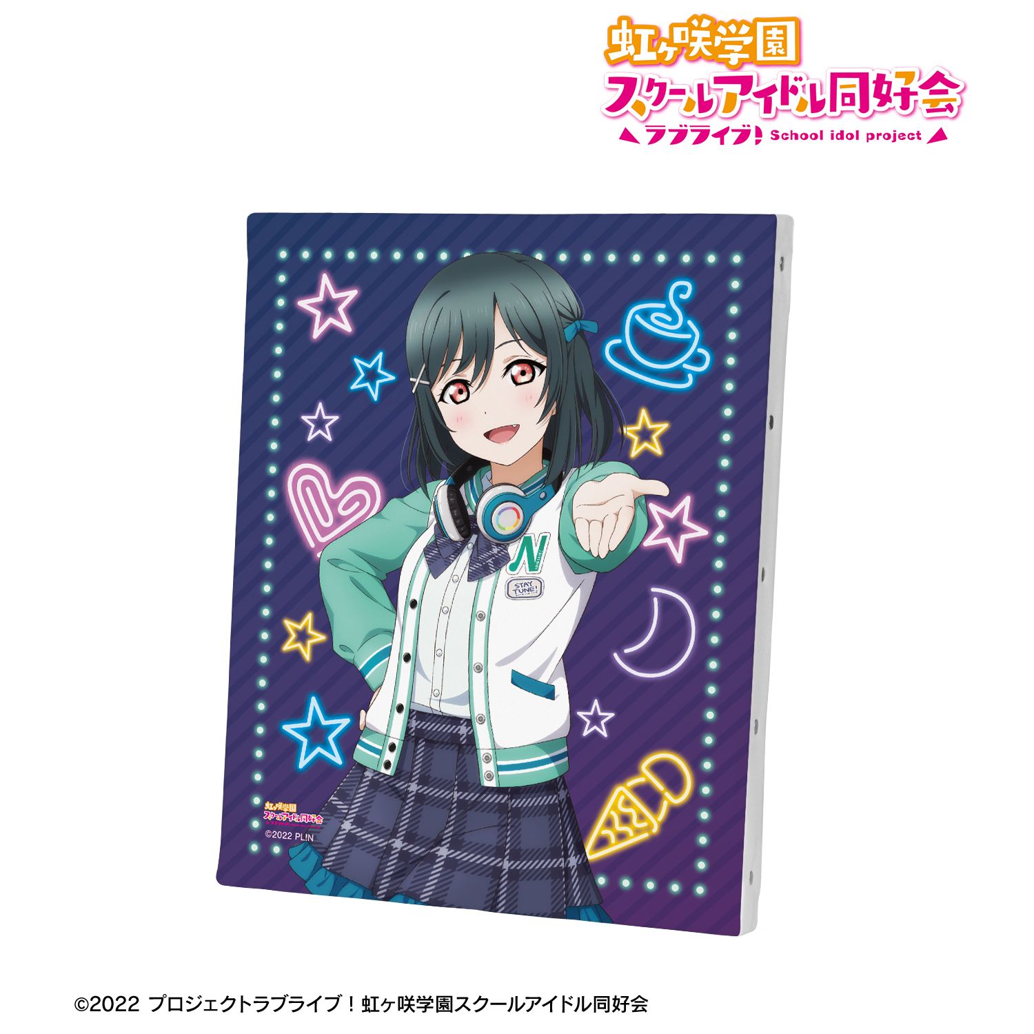 ラブライブ!虹ヶ咲学園スクールアイドル同好会 描き下ろし 三船栞子 ミラクル STAY TUNE! キャンバスボード 画像 2 | AniSmile