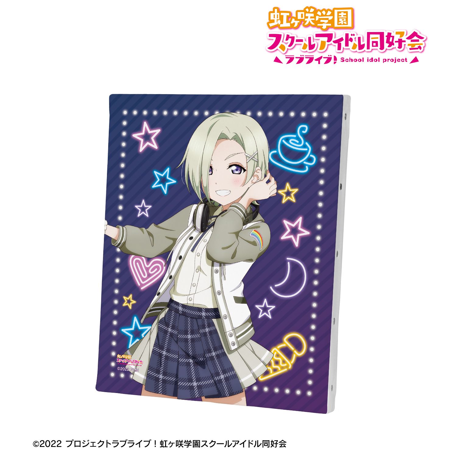 ラブライブ!虹ヶ咲学園スクールアイドル同好会 描き下ろし ミア・テイラー ミラクル STAY TUNE! キャンバスボード 画像 2 | AniSmile