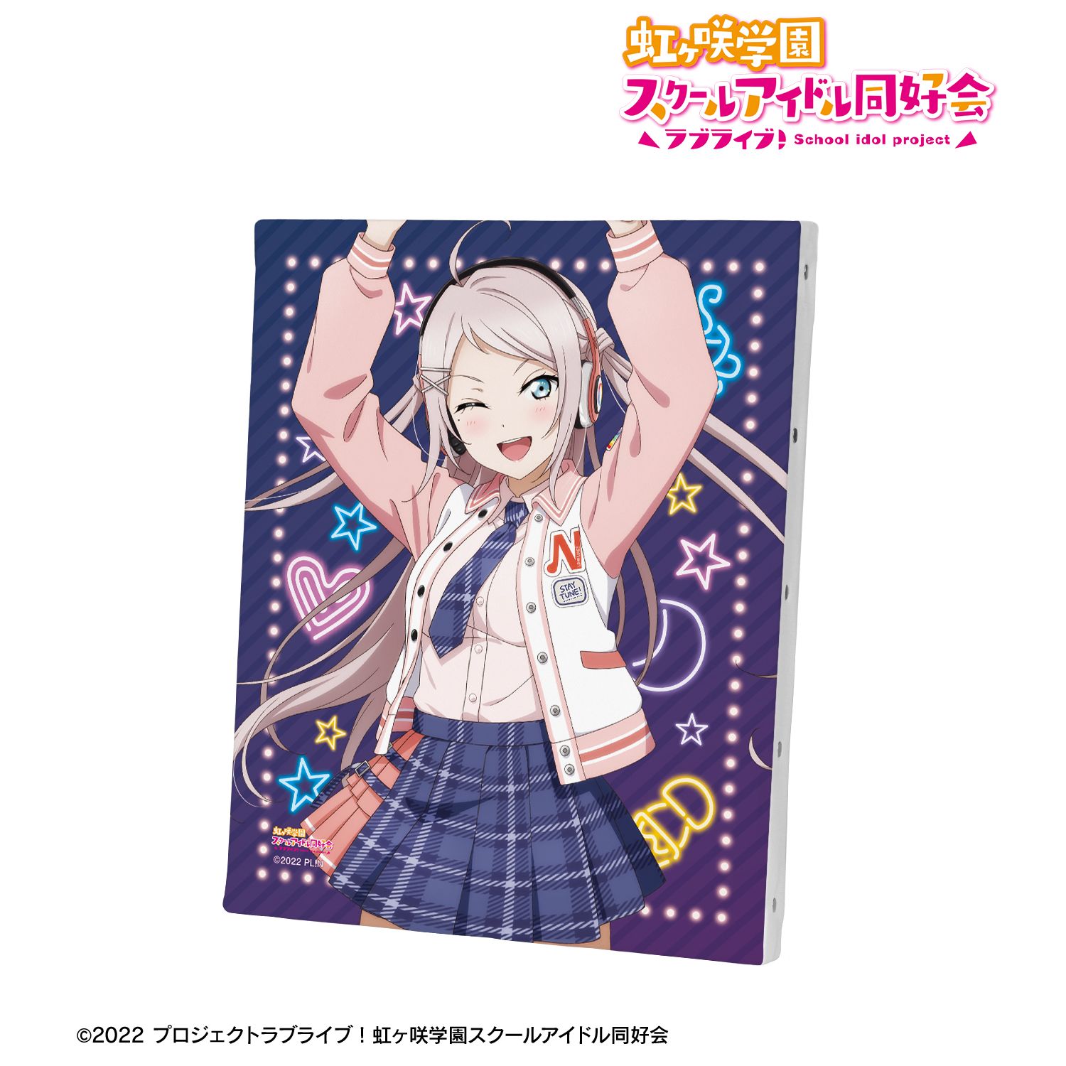 ラブライブ!虹ヶ咲学園スクールアイドル同好会 描き下ろし 鐘 嵐珠 ミラクル STAY TUNE! キャンバスボード - 公式商品画像 | AniSmile