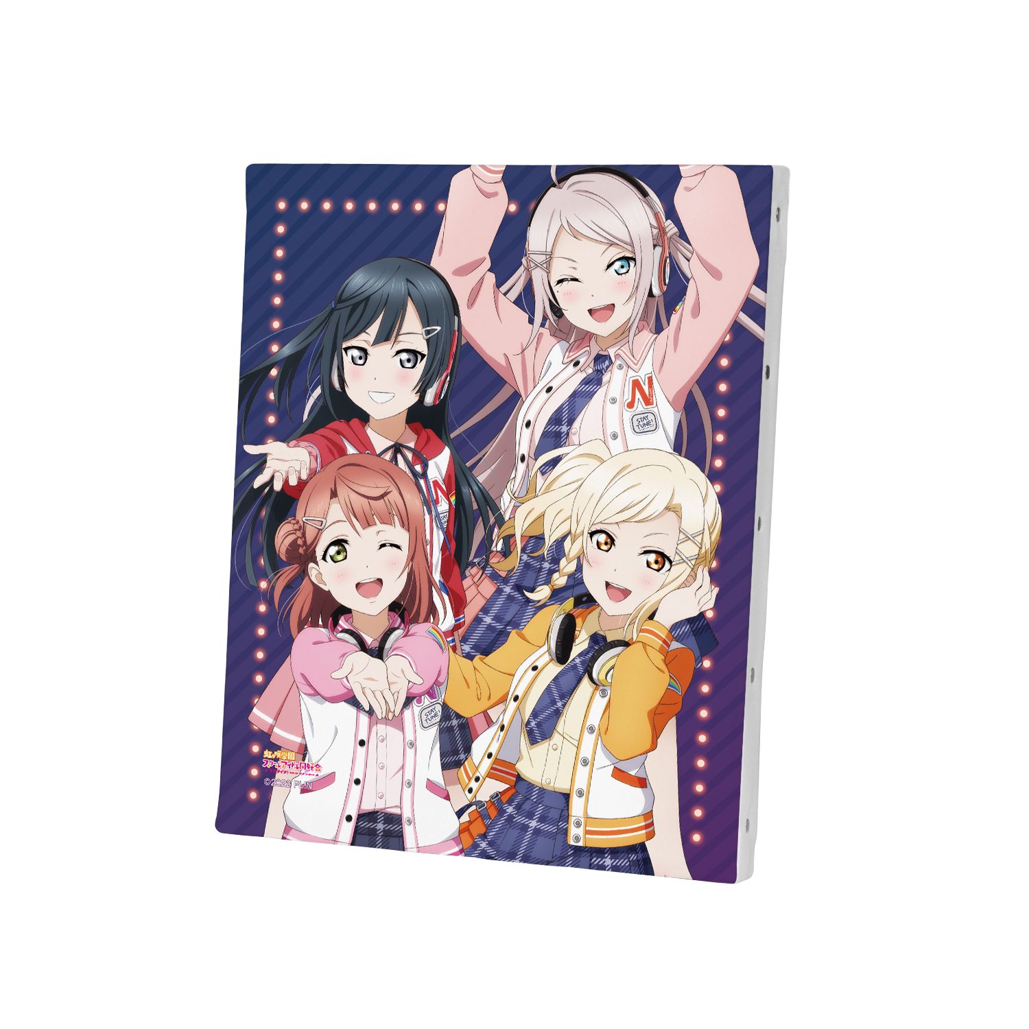 ラブライブ!虹ヶ咲学園スクールアイドル同好会 描き下ろし 2年生 ミラクル STAY TUNE! キャンバスボード 画像 2 | AniSmile