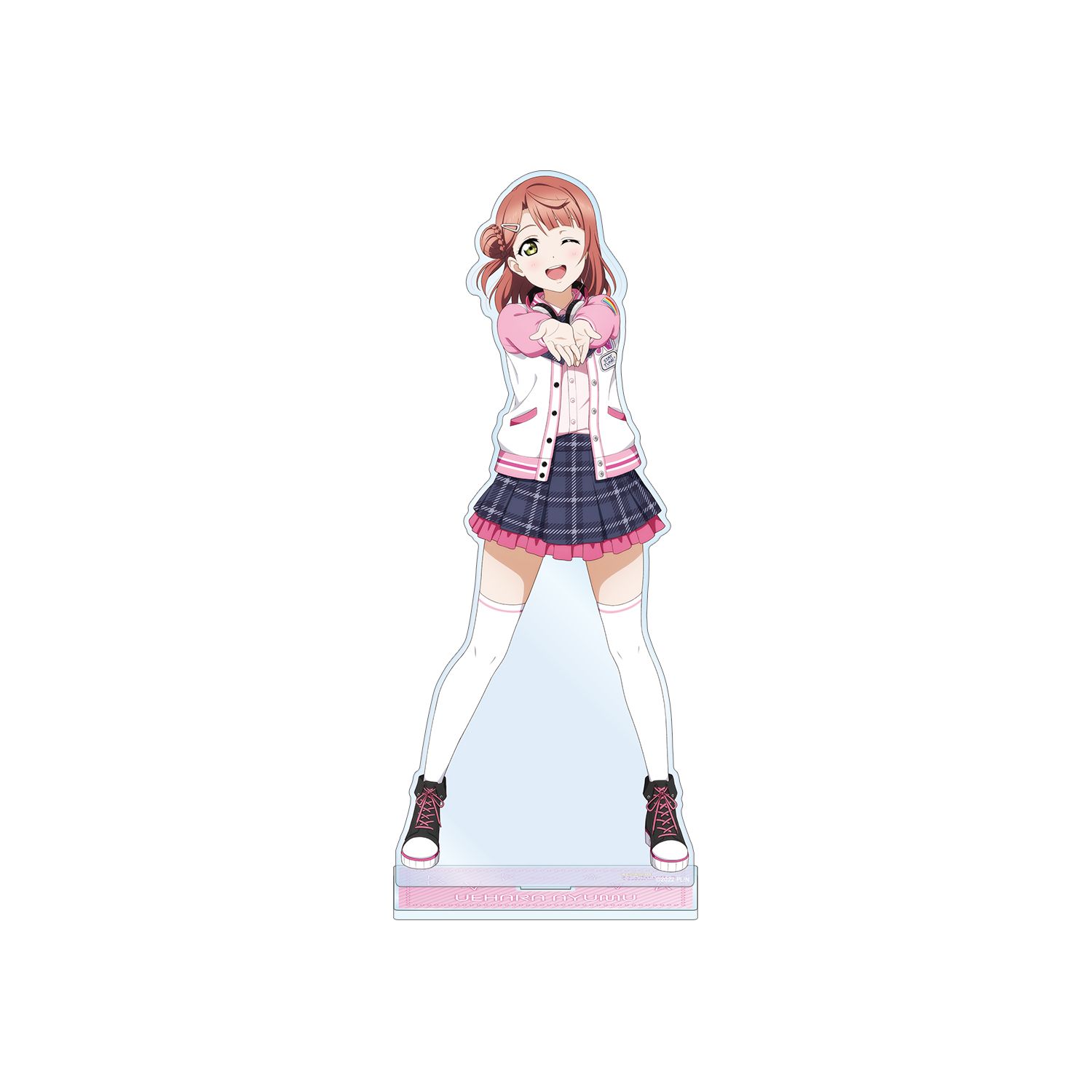 ラブライブ!虹ヶ咲学園スクールアイドル同好会 描き下ろし 上原歩夢 ミラクル STAY TUNE! 特大アクリルスタンド - 公式商品画像 | AniSmile