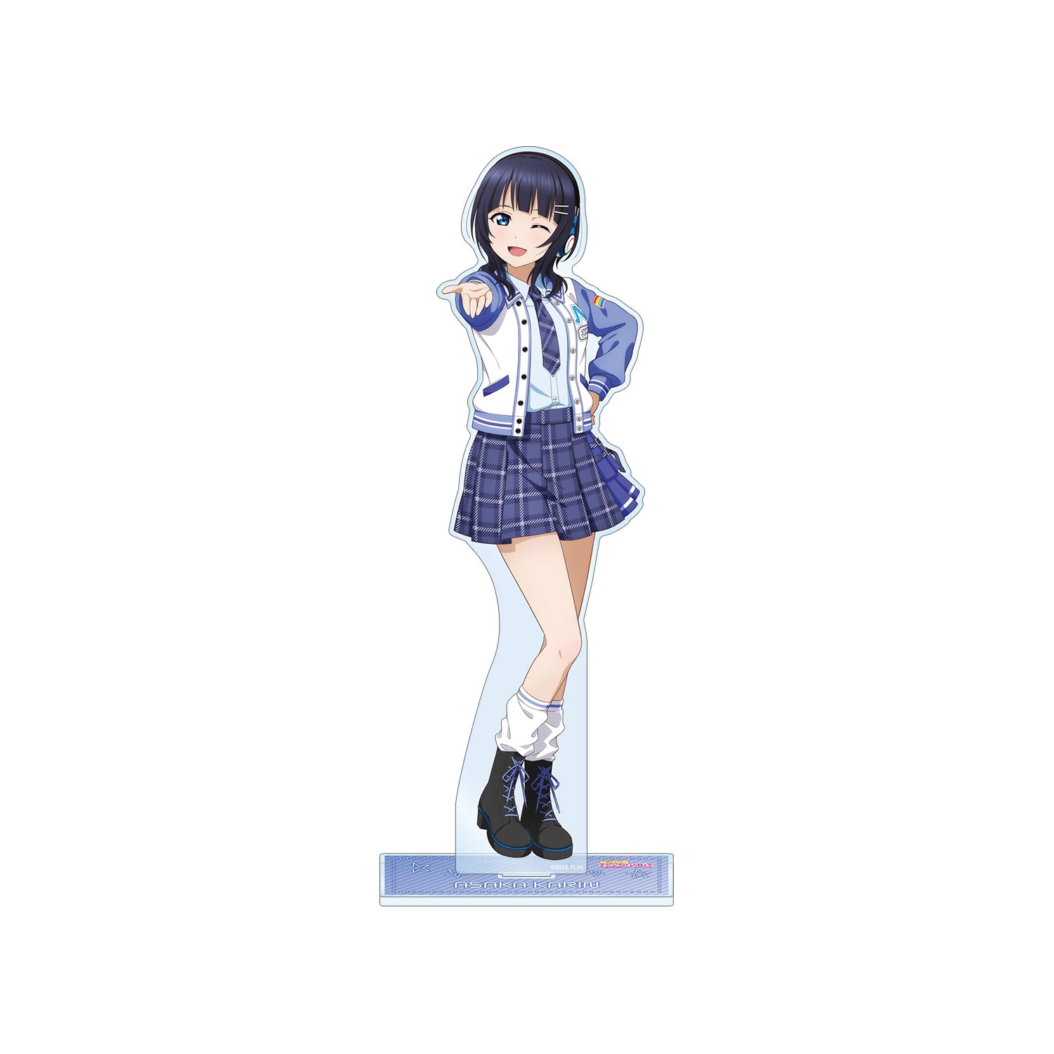 ラブライブ!虹ヶ咲学園スクールアイドル同好会 描き下ろし 朝香果林 ミラクル STAY TUNE! 特大アクリルスタンド - 公式商品画像 | AniSmile