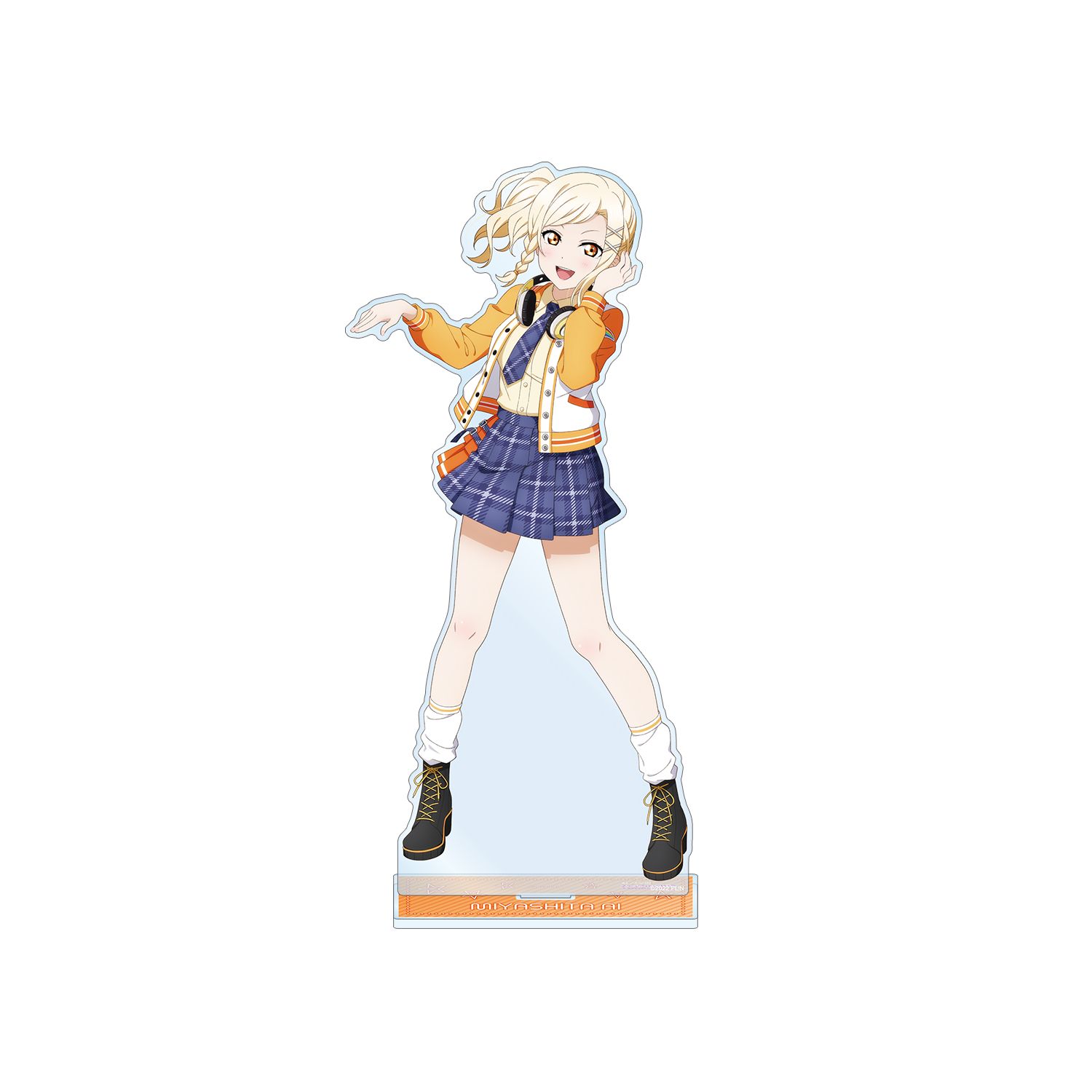 ラブライブ!虹ヶ咲学園スクールアイドル同好会 描き下ろし 宮下 愛 ミラクル STAY TUNE! 特大アクリルスタンド - 公式商品画像 | AniSmile
