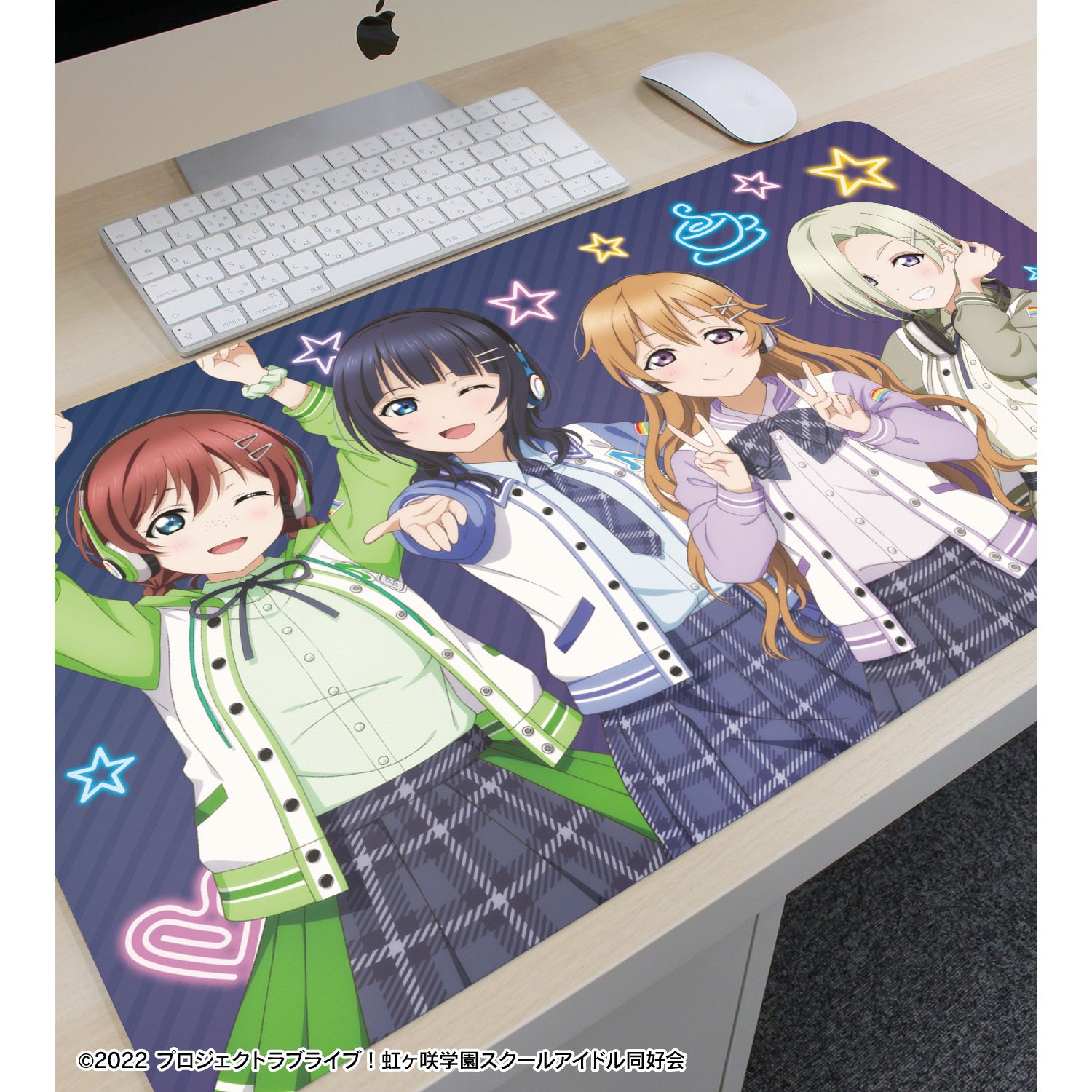 ラブライブ!虹ヶ咲学園スクールアイドル同好会 描き下ろし 3年生 ミラクル STAY TUNE! マルチデスクマット 画像 3 | AniSmile
