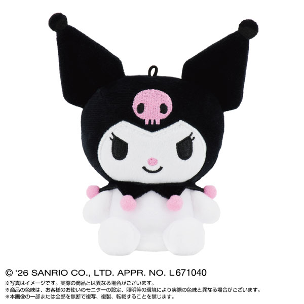 サンリオキャラクターズ PlayCharm おすわりクロミ - 公式商品画像 | AniSmile