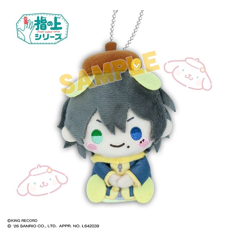 ヒプノシスマイク SANRIO NAKAYOKU EDIT 指の上シリーズ ⼭⽥ 三郎×ポムポムプリン【リニューアル再販】 - 公式商品画像 | AniSmile
