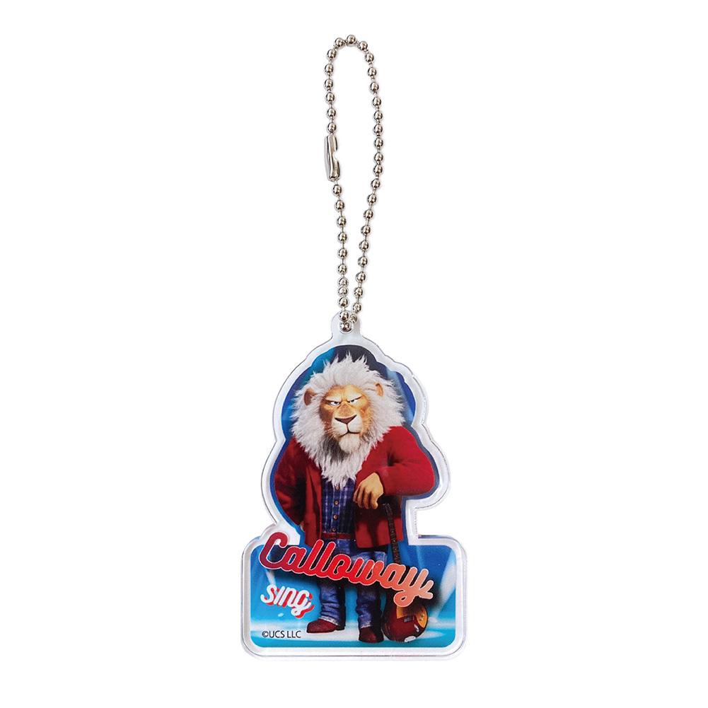 SING2 ダイカットアクリルキーチェーン クレイ - 公式商品画像 | AniSmile