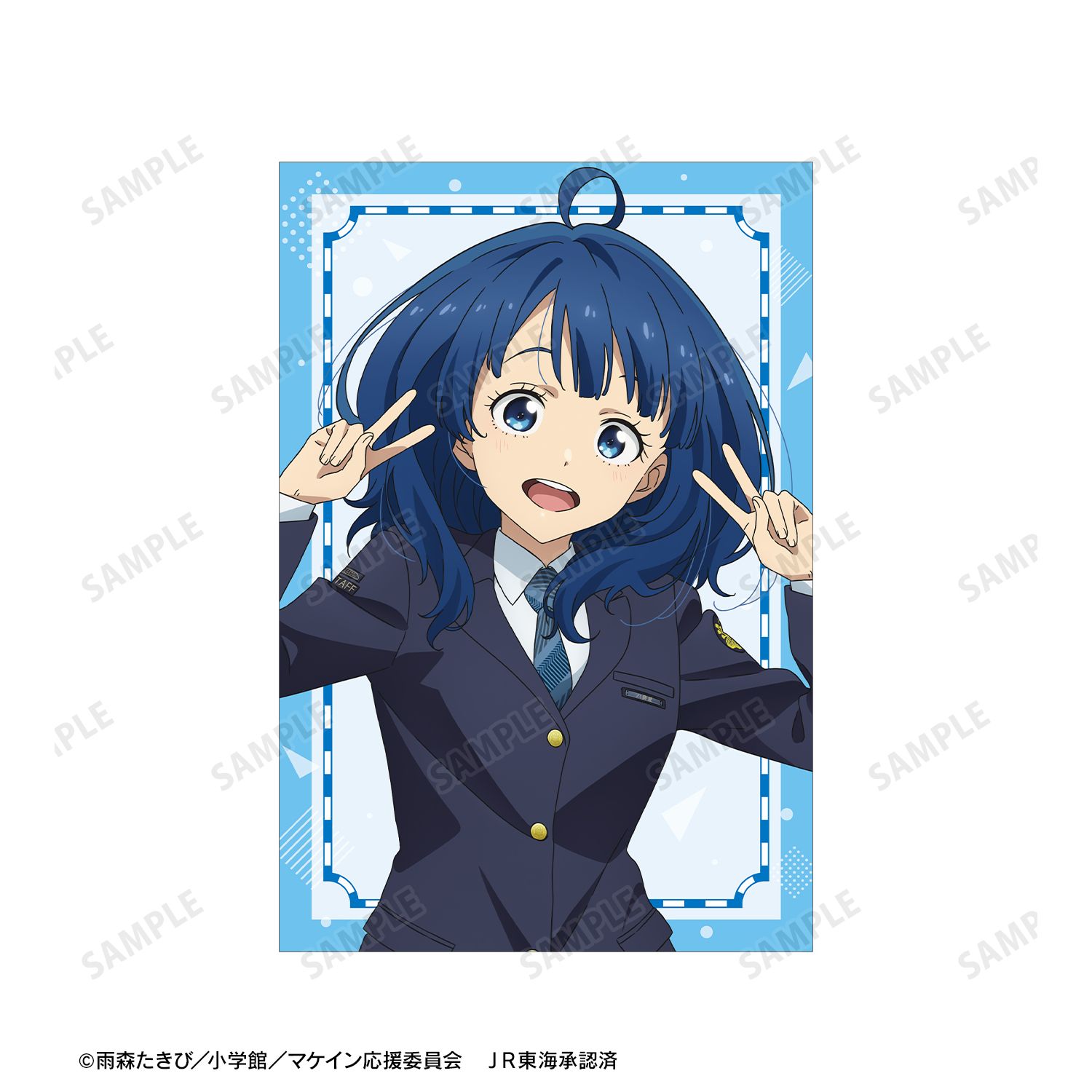 TV アニメ『負けヒロインが多すぎる!』 描き下ろし 駅員ver. ポストカード6枚セット 画像 5 | AniSmile