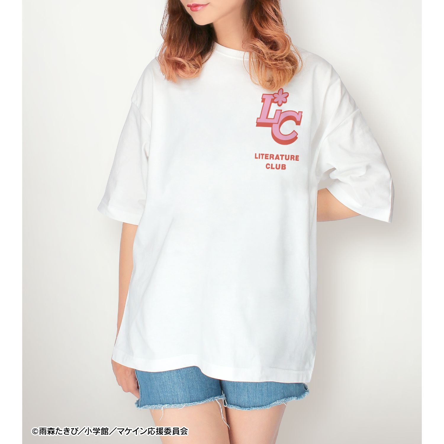 TVアニメ『負けヒロインが多すぎる!』 小鞠 知花 ビーチデートver. 着用BIGシルエットTシャツユニセックス(サイズ/XL) 画像 5 | AniSmile