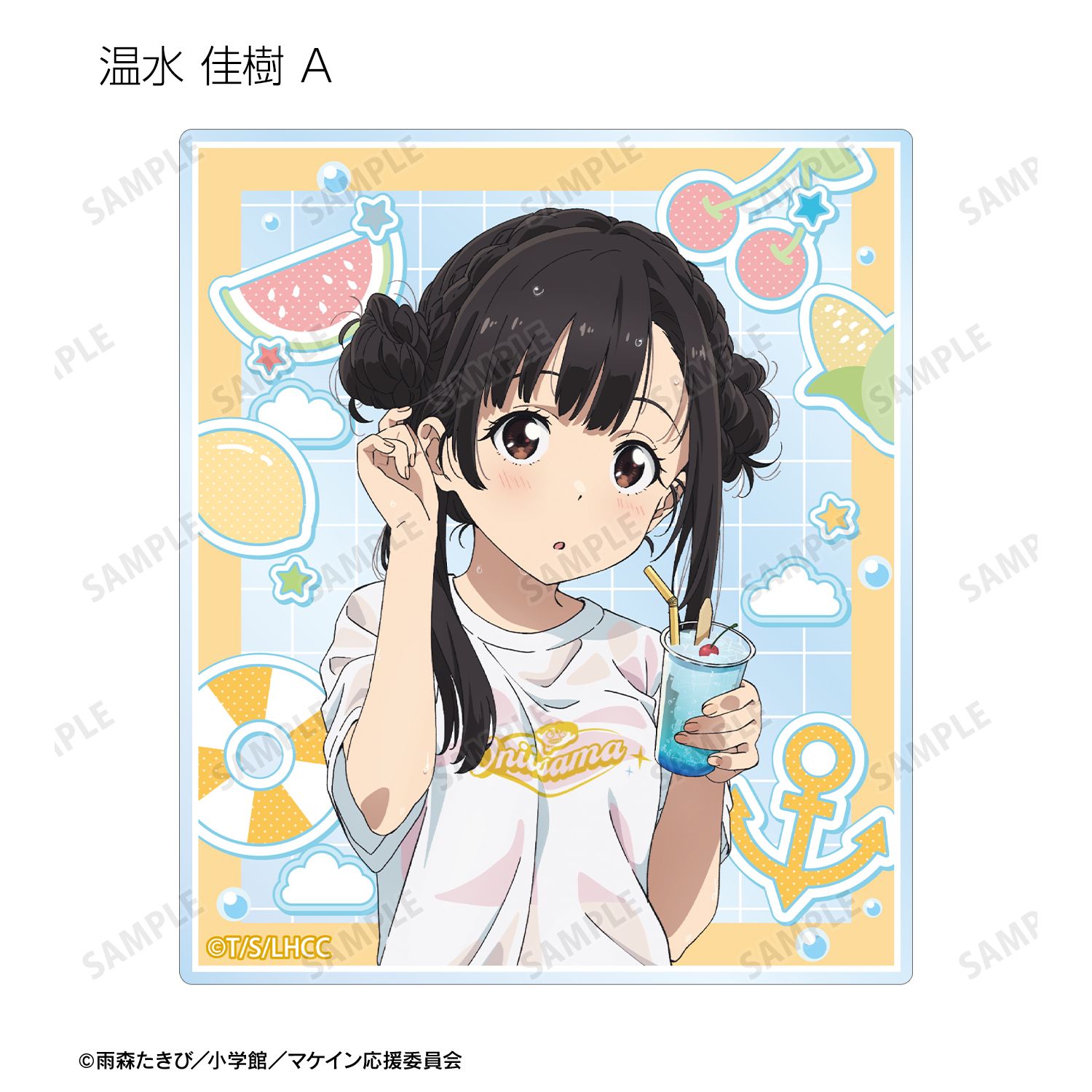 TVアニメ『負けヒロインが多すぎる!』 描き下ろし ビーチデートver. トレーディングアクリルカード(単位/単品) 画像 6 | AniSmile