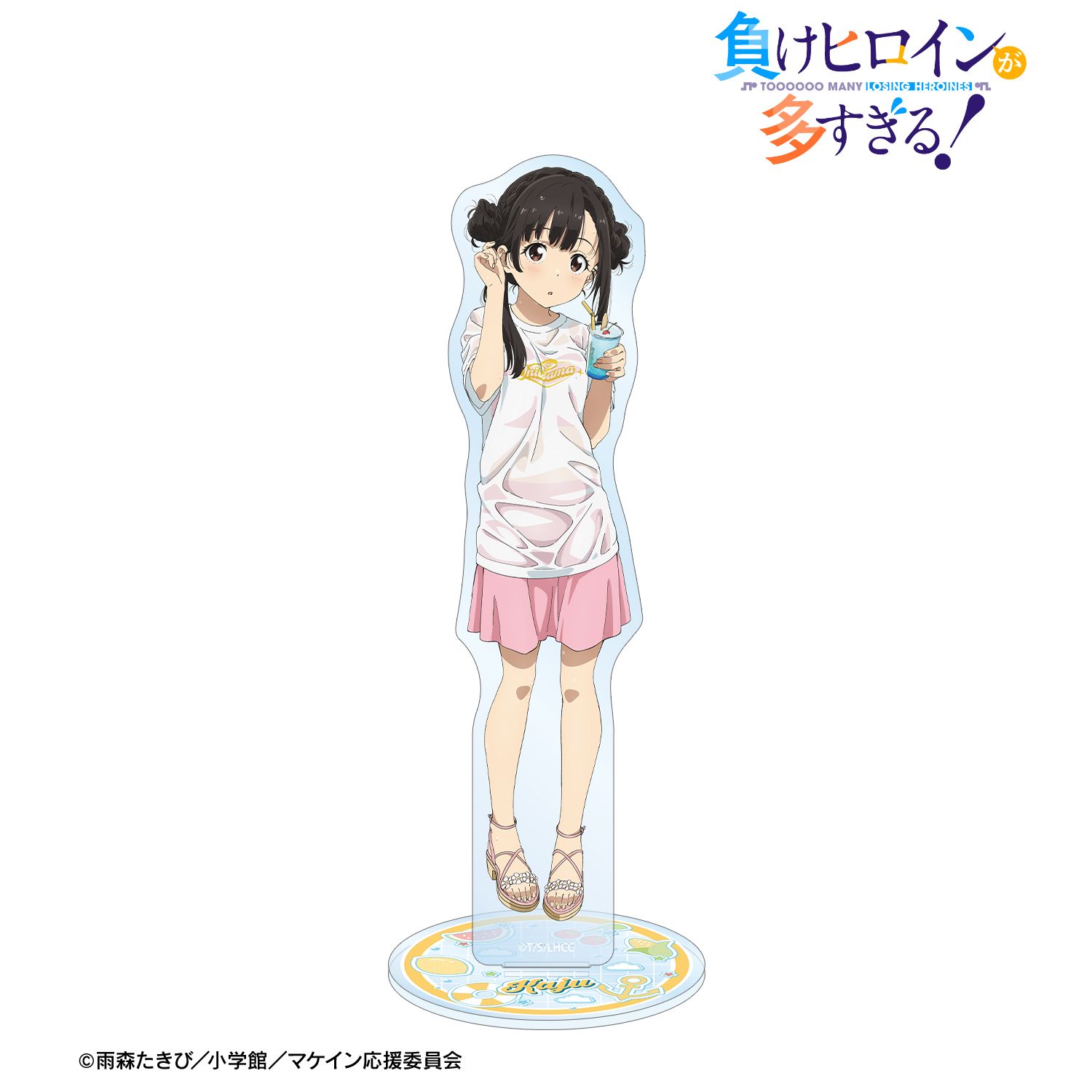 TVアニメ『負けヒロインが多すぎる!』 描き下ろし 温水 佳樹 ビーチデートver. BIGアクリルスタンド 画像 2 | AniSmile