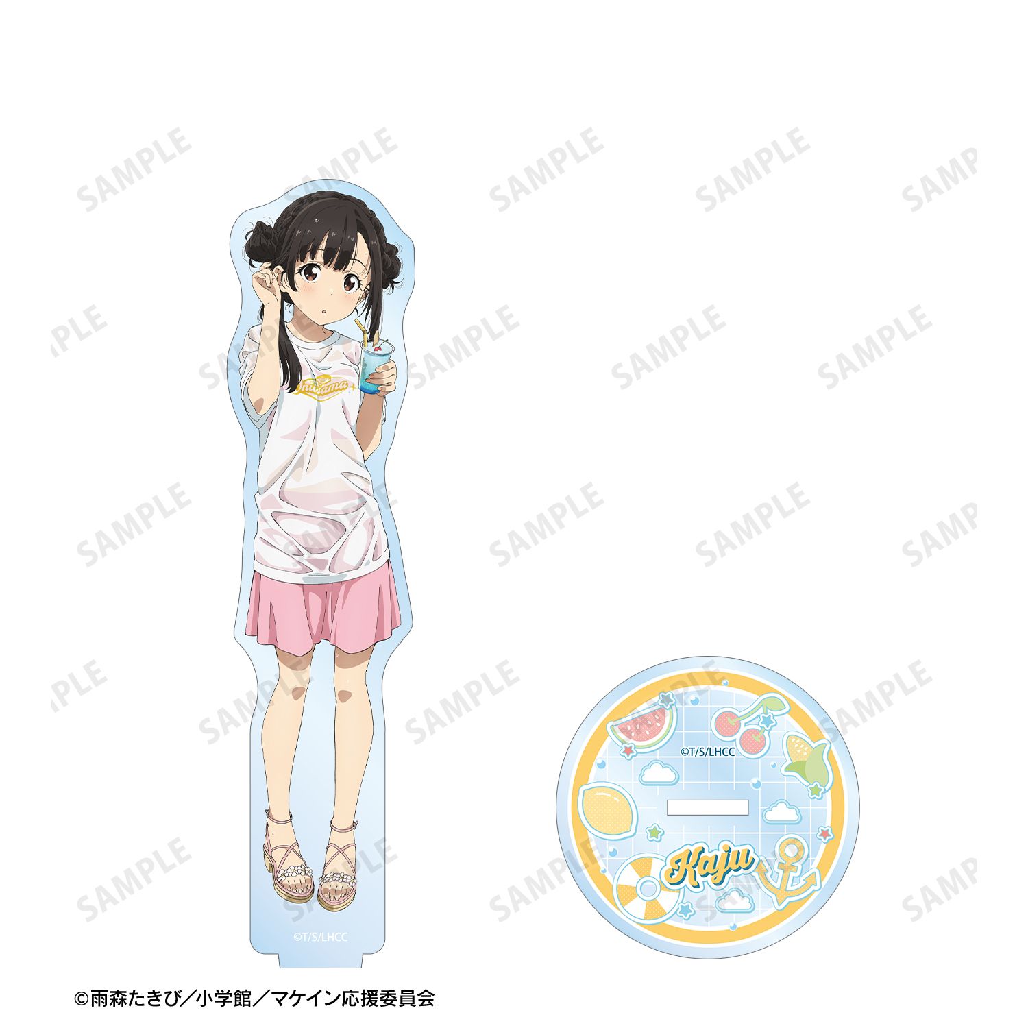 TVアニメ『負けヒロインが多すぎる!』 描き下ろし 温水 佳樹 ビーチデートver. BIGアクリルスタンド 画像 3 | AniSmile