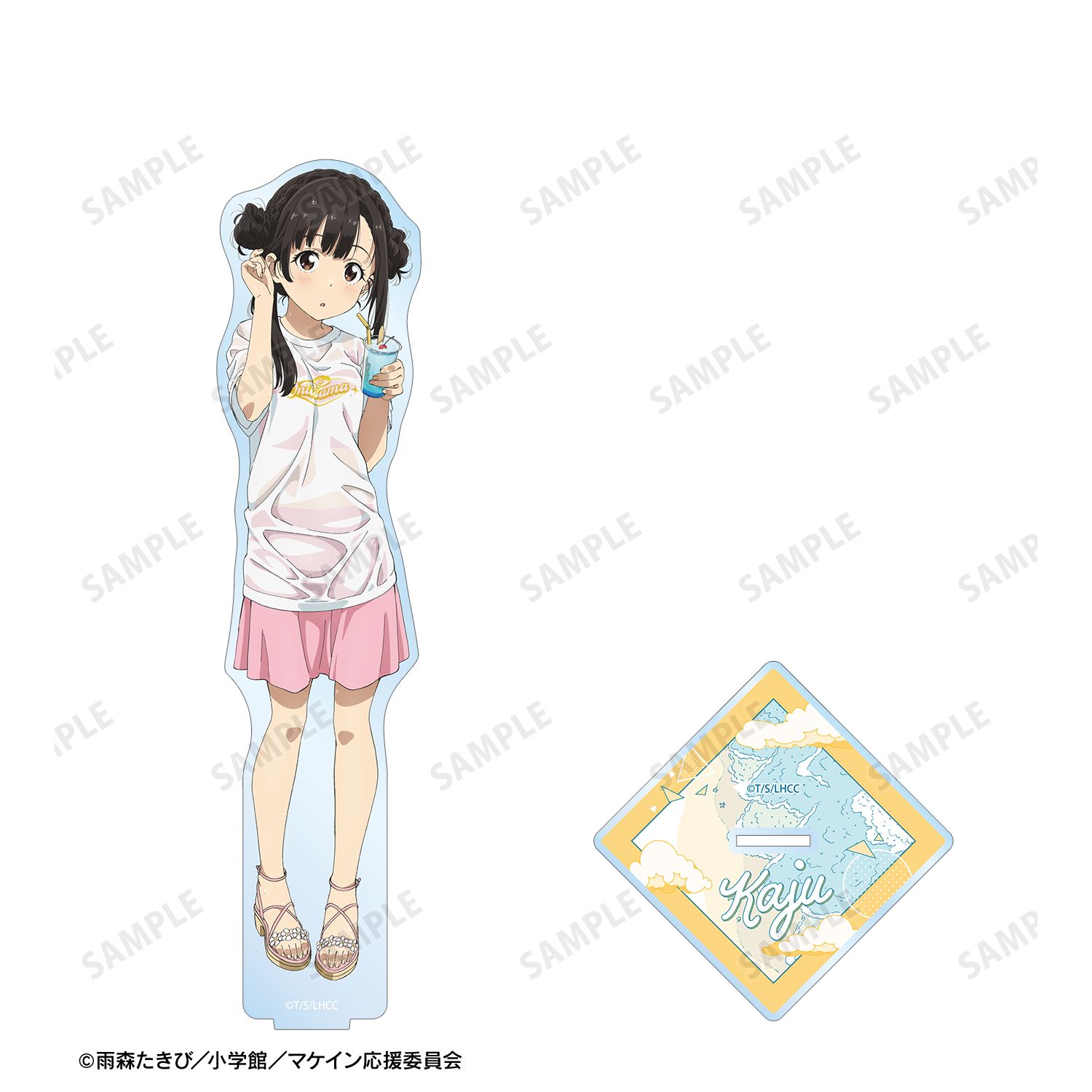 TVアニメ『負けヒロインが多すぎる!』 描き下ろし 温水 佳樹 ビーチデートver. 特大アクリルスタンド 画像 3 | AniSmile