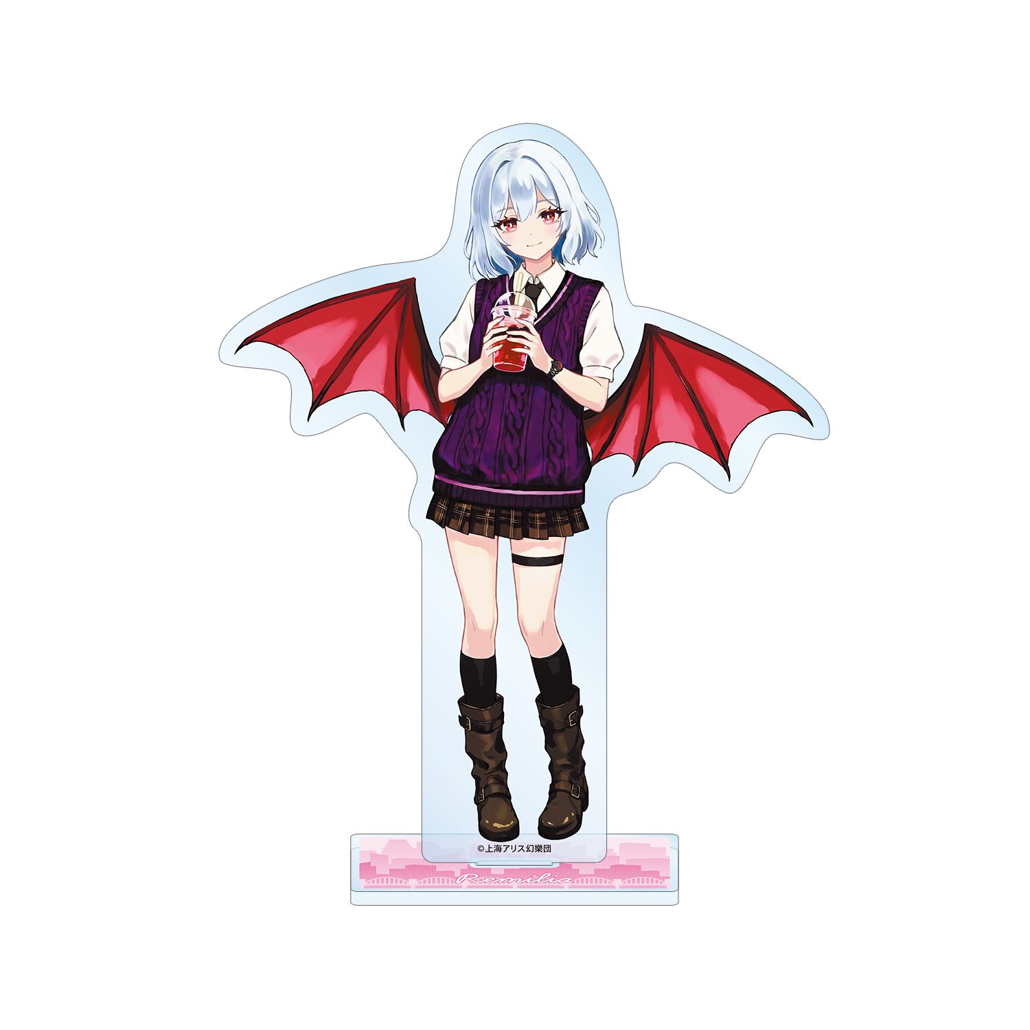 東方Project 松本能人イラスト レミリア・スカーレット 現代風ファッションver. vol.2 BIGアクリルスタンド 画像 2 | AniSmile