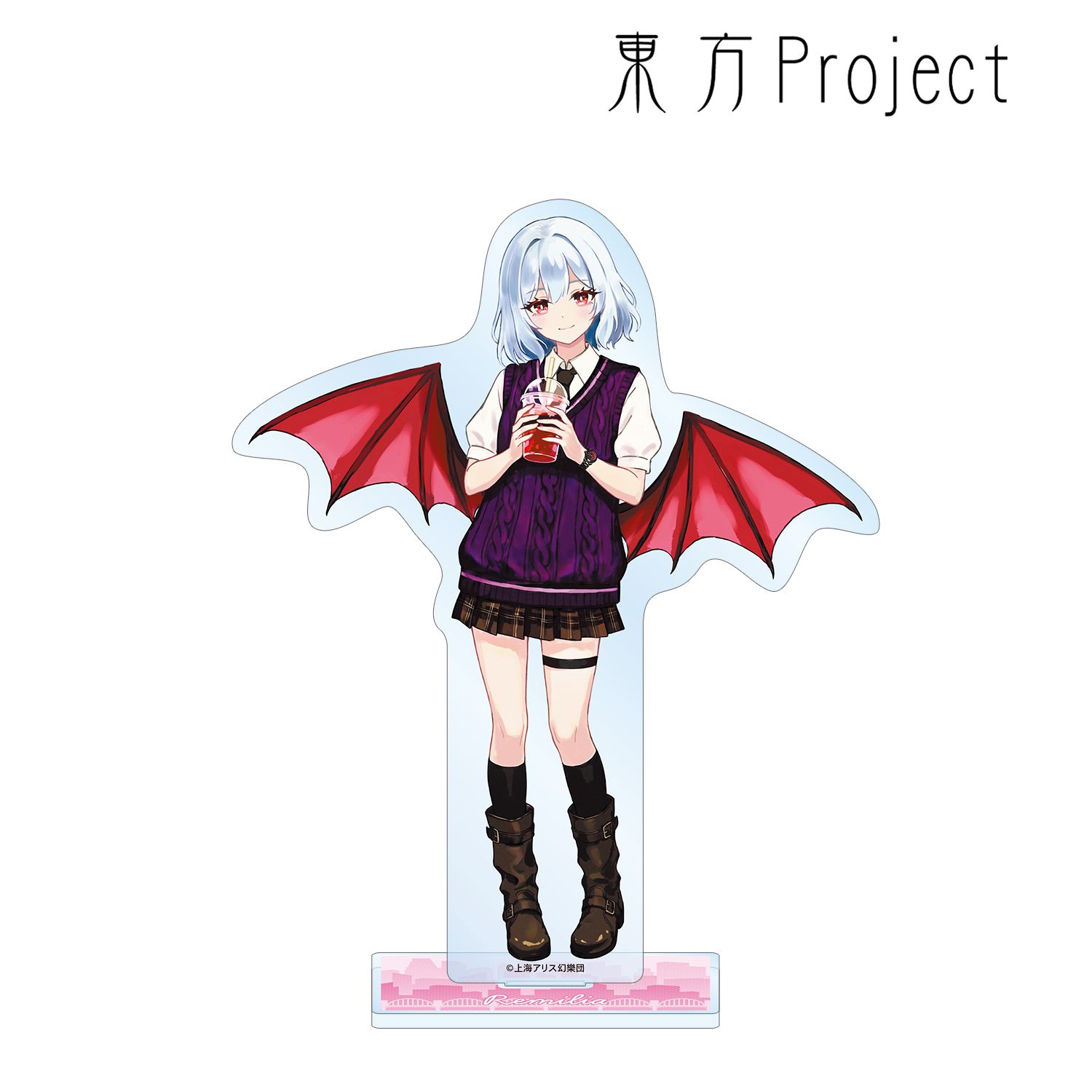 東方Project 松本能人イラスト レミリア・スカーレット 現代風ファッションver. vol.2 BIGアクリルスタンド - 公式商品画像 | AniSmile