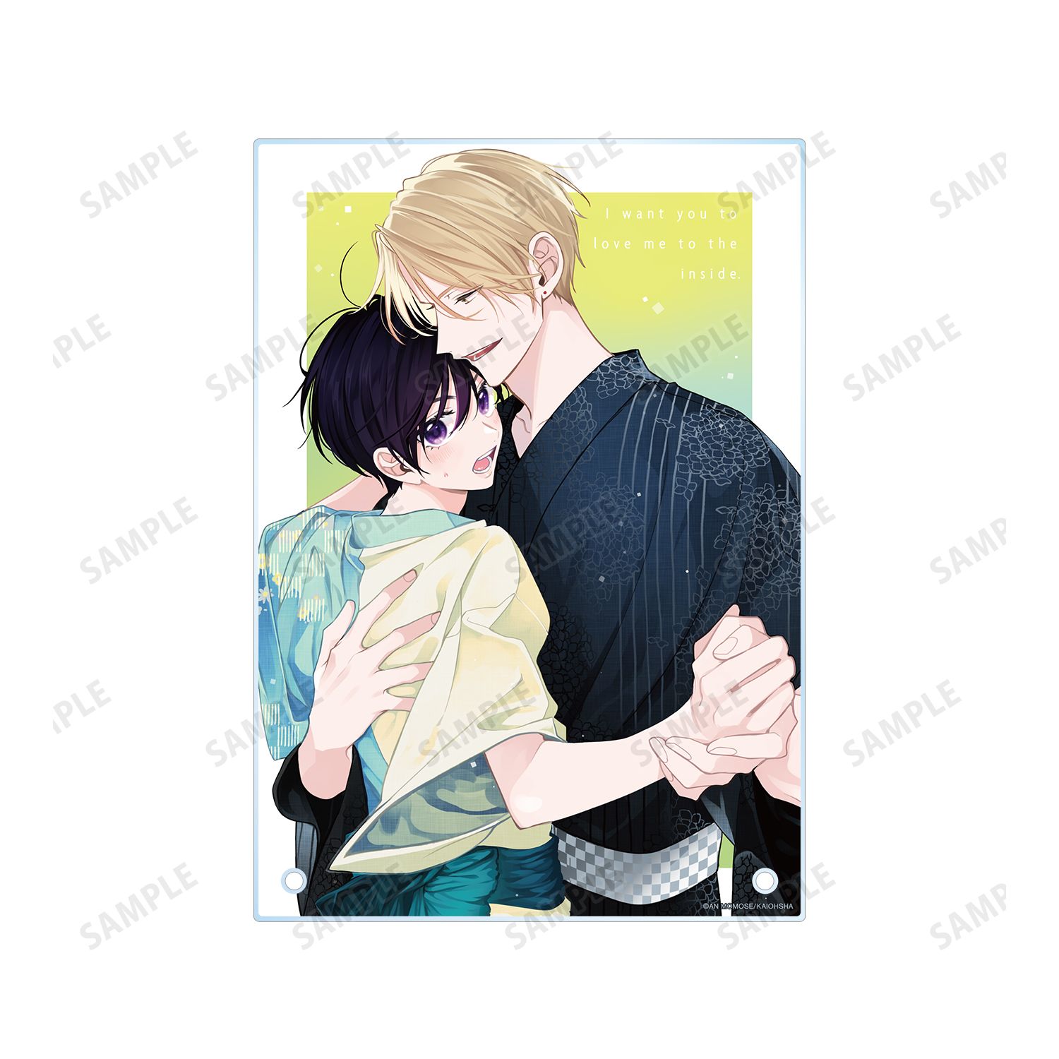 ナカまであいして 雑誌表紙イラスト A5アクリルパネル 画像 4 | AniSmile