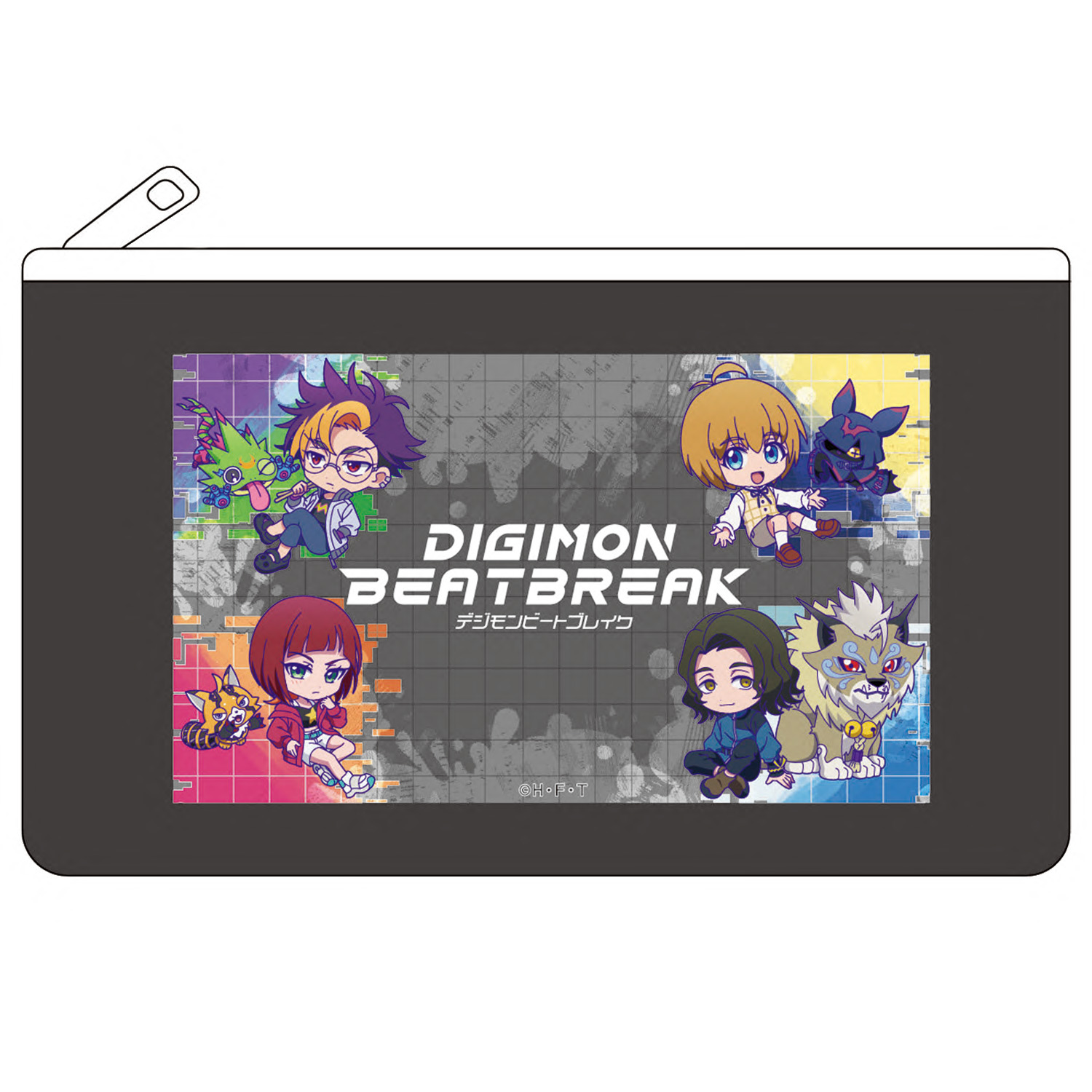 DIGIMON BEATBREAK ポーチ デフォルメイラスト - 公式商品画像 | AniSmile